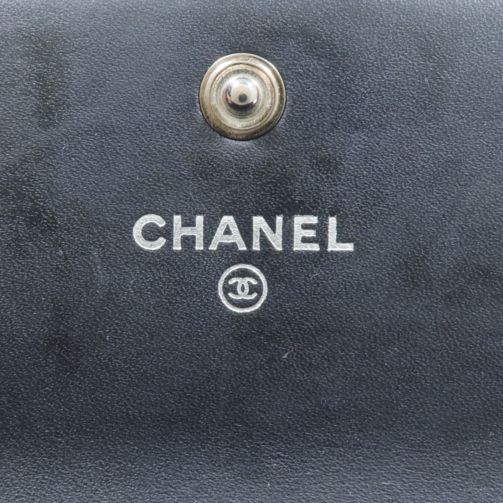 CHANEL 牛皮皮革Boy Long Wallet長錢包