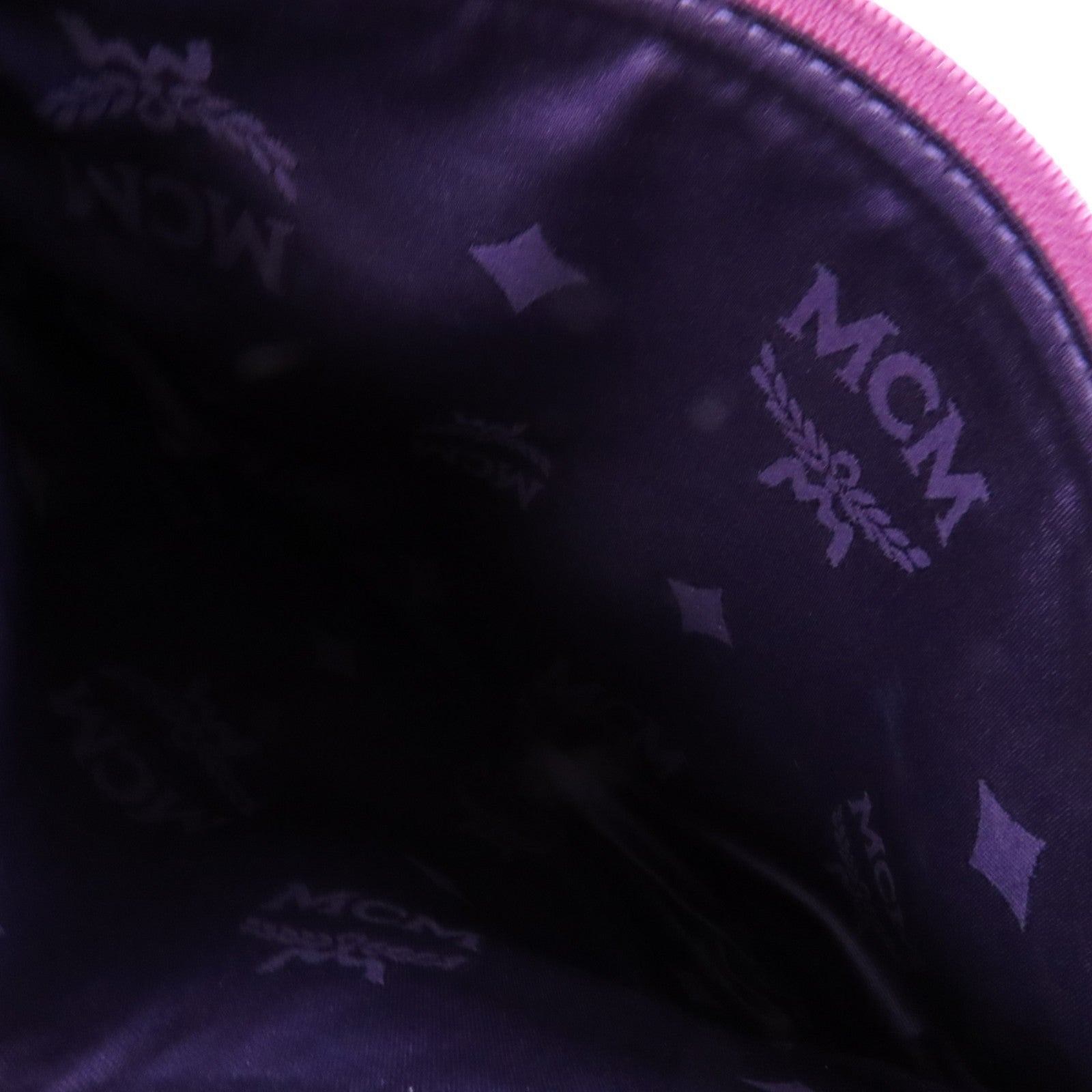 MCM 塗層帆布Tote Bag銀扣手挽肩背兩用袋