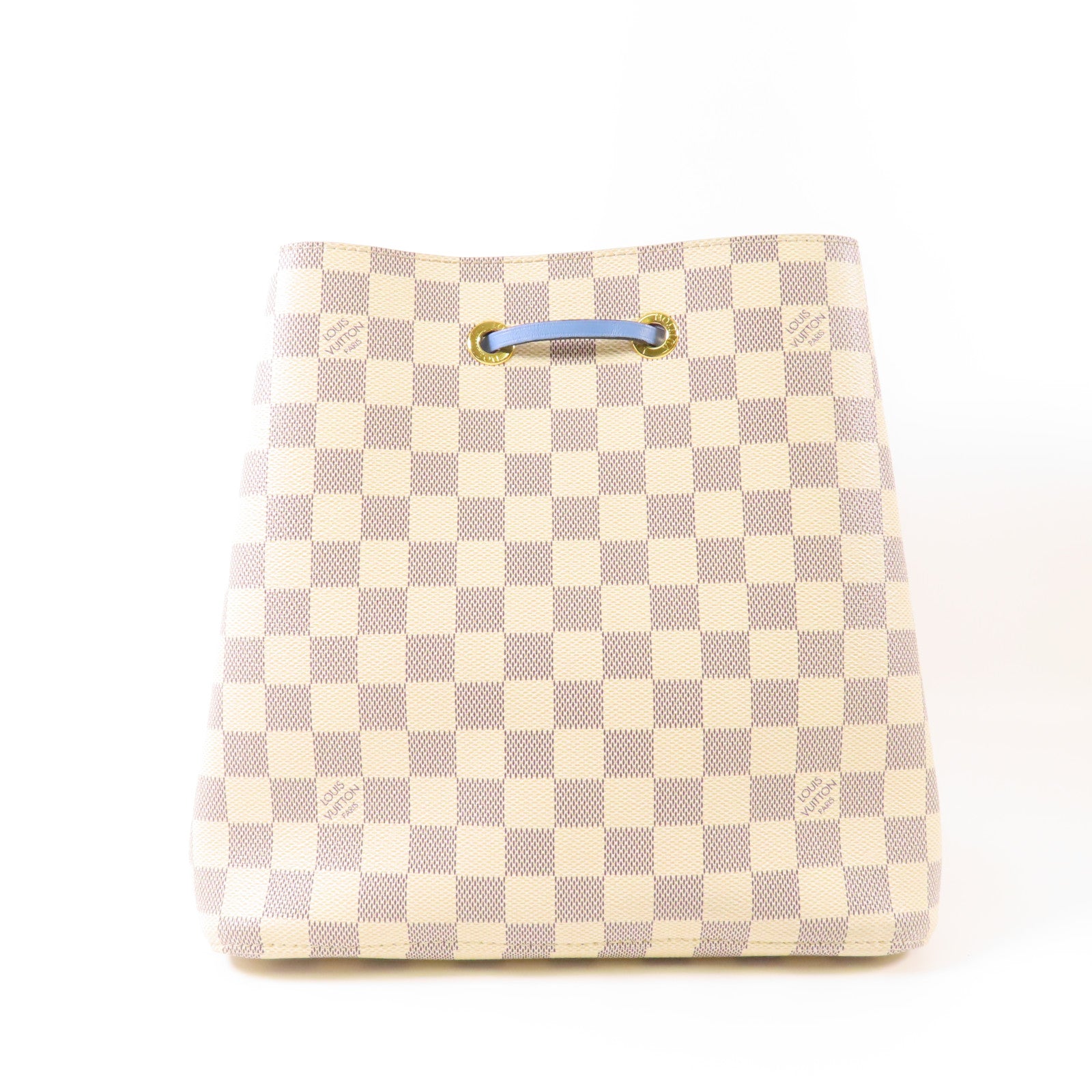 LOUIS VUITTON Damier Azur Neo Noe金扣肩背袋