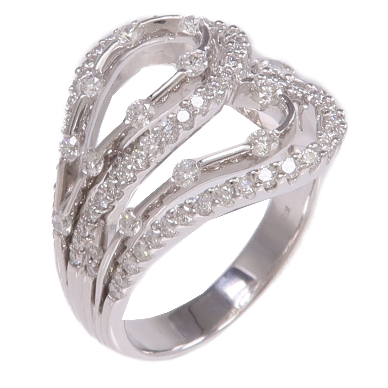 JEWELRY 18K白金Diamond Ring鑽石戒指