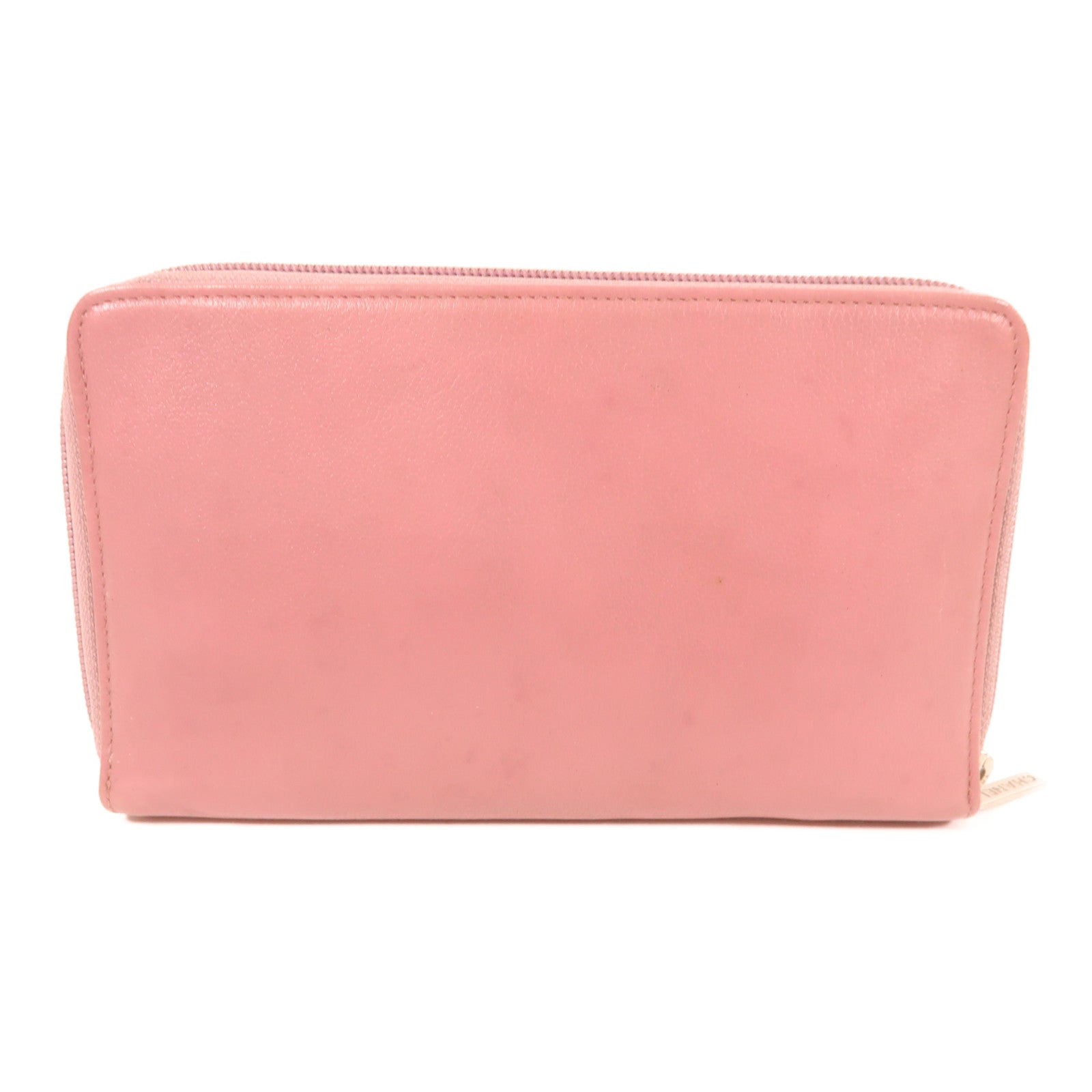 CHANEL 牛皮皮革Zipper Long Wallet長錢包