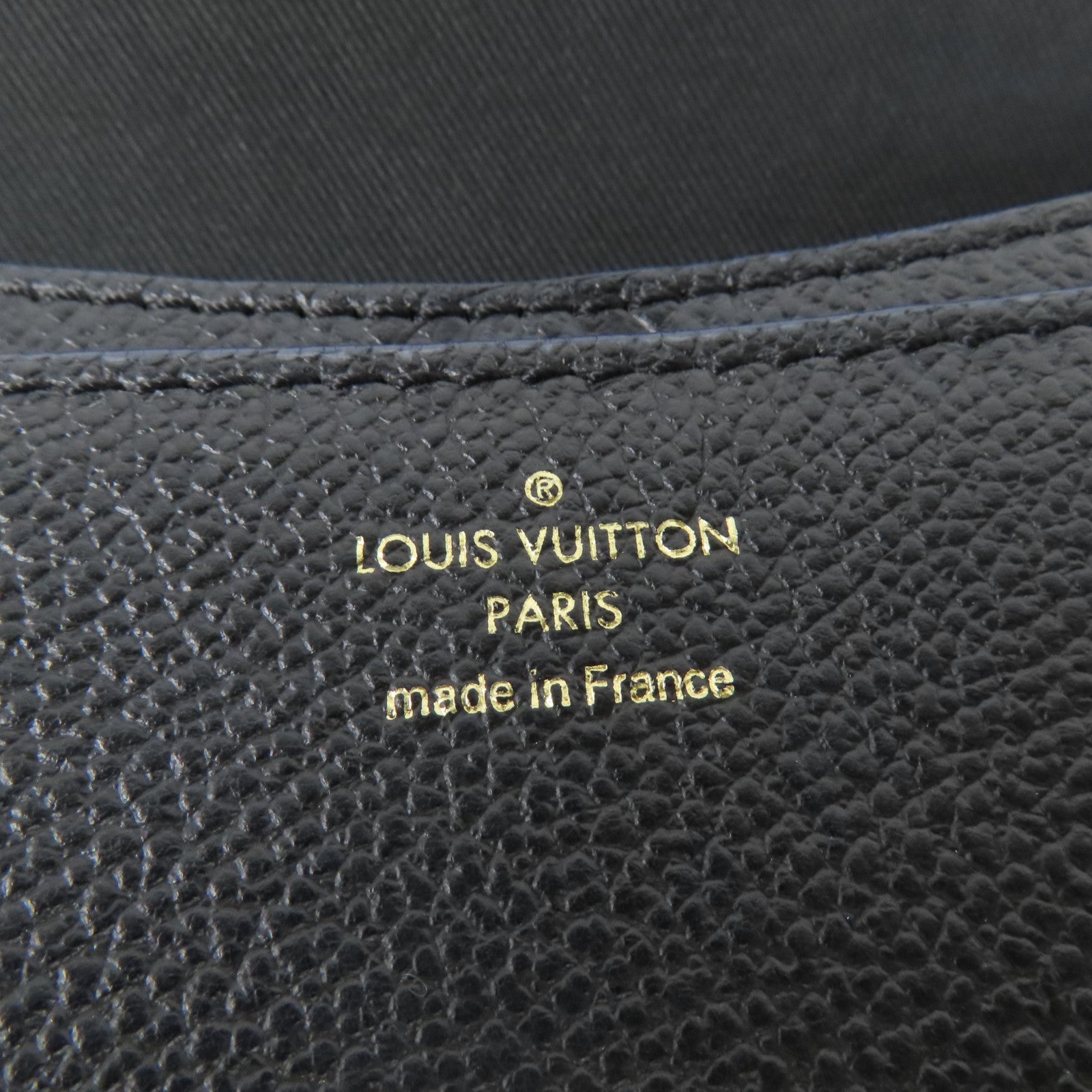 LOUIS VUITTON Monogram Empreinte Blanche BB金扣肩背袋