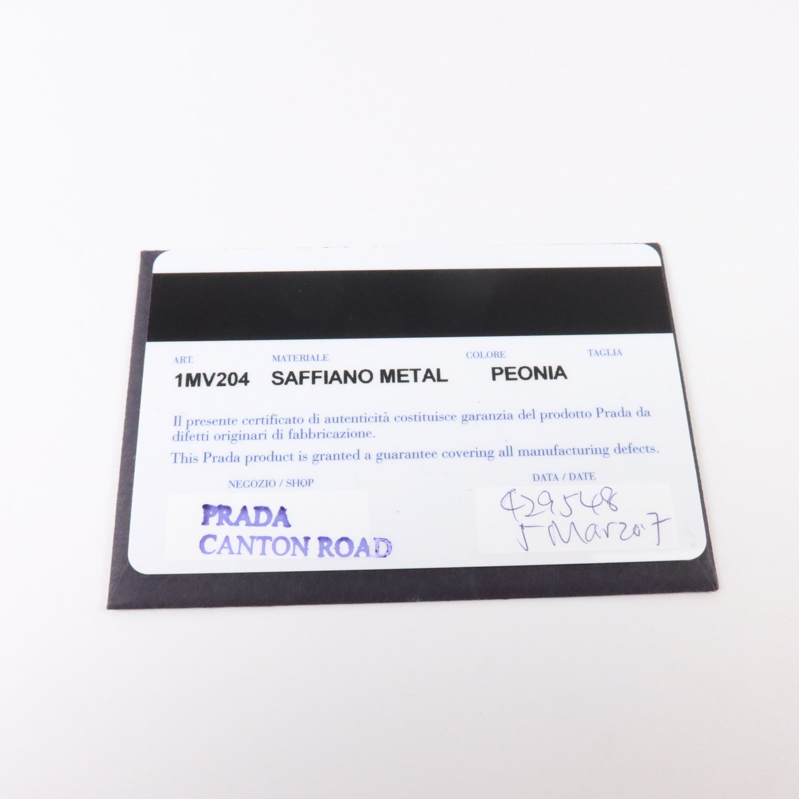 PRADA Saffiano皮革Wallet金扣錢包