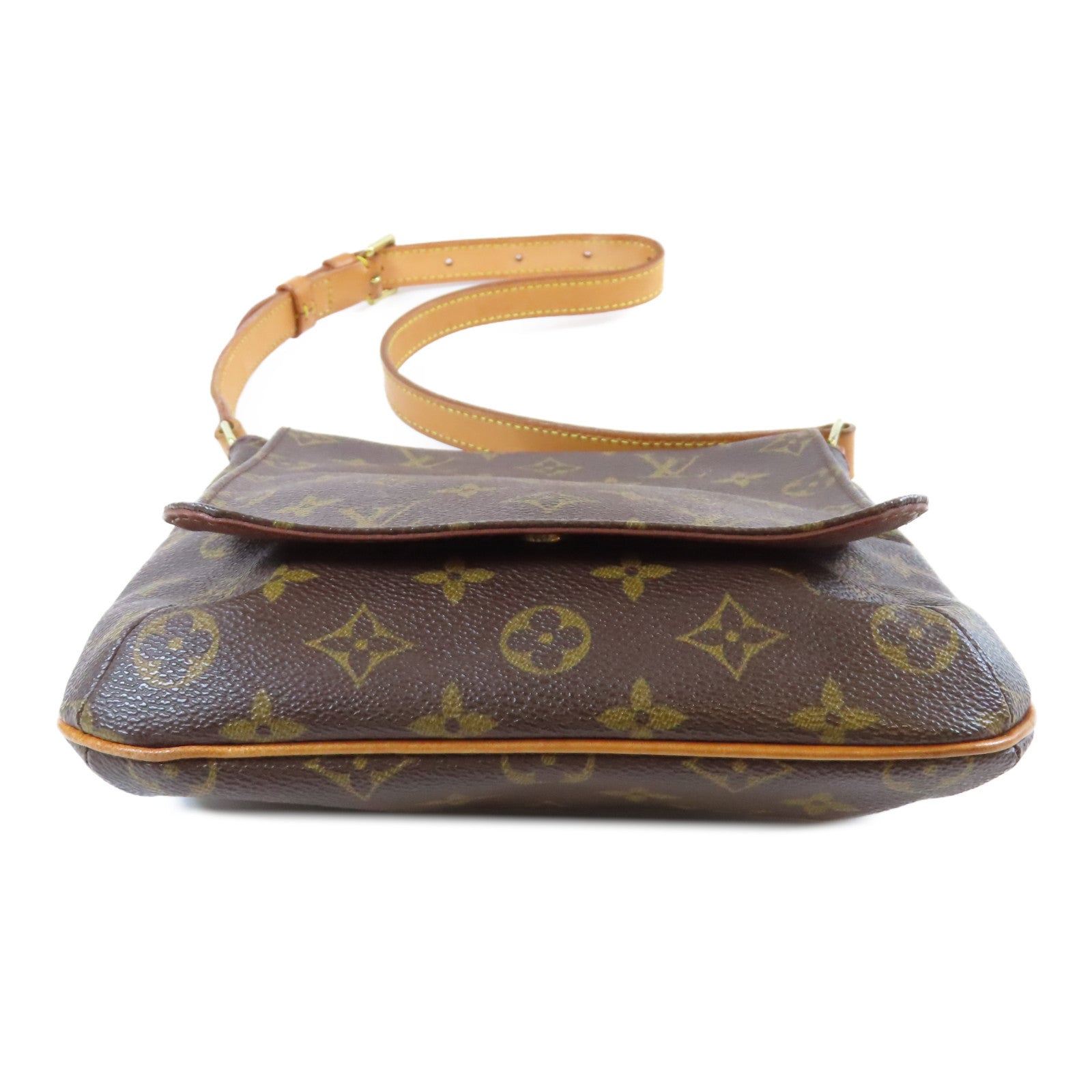 LOUIS VUITTON 【激減優惠】Monogram Musette Salsa金扣肩背袋啡色