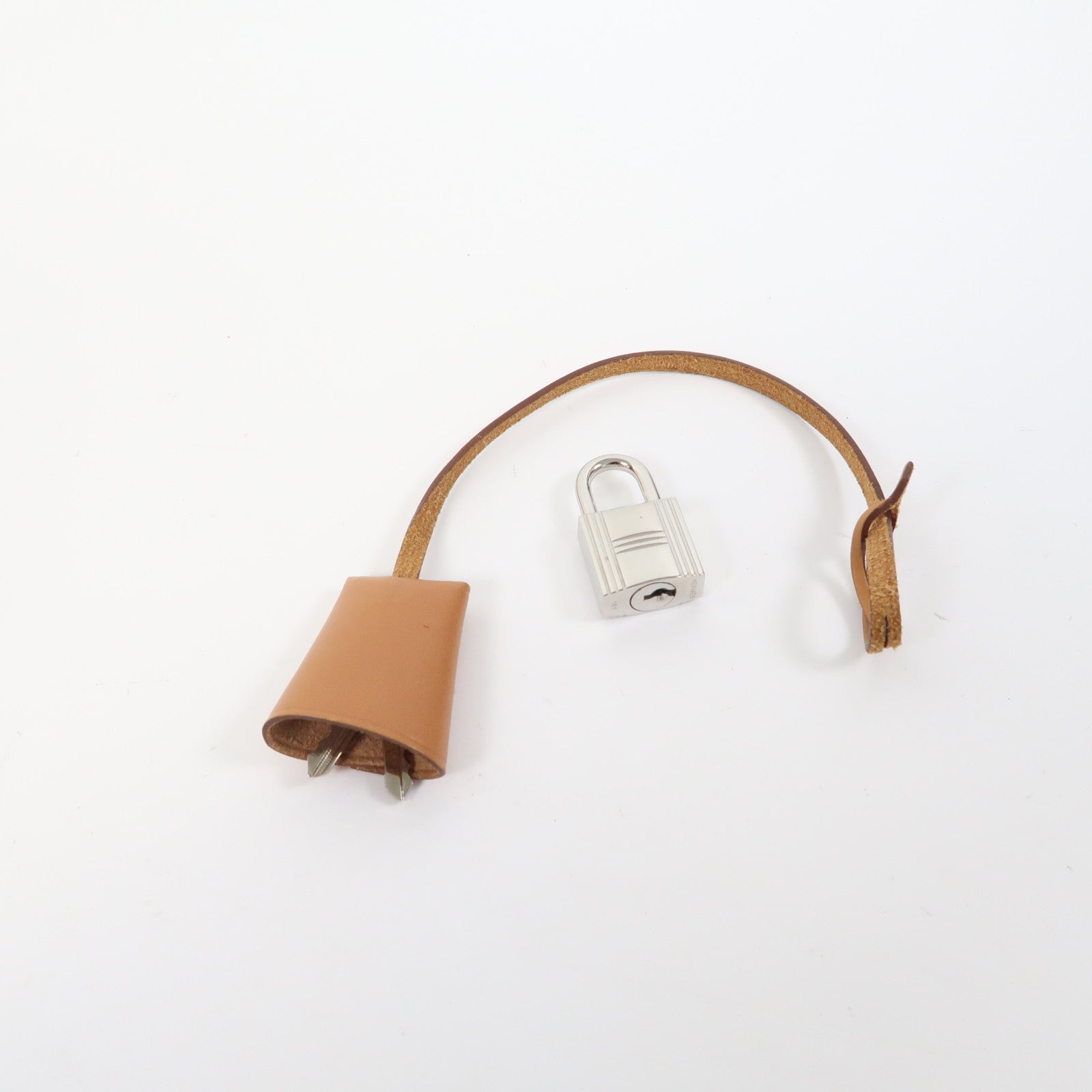 HERMES 帆布Herbag GM銀扣手挽肩背兩用袋紅色