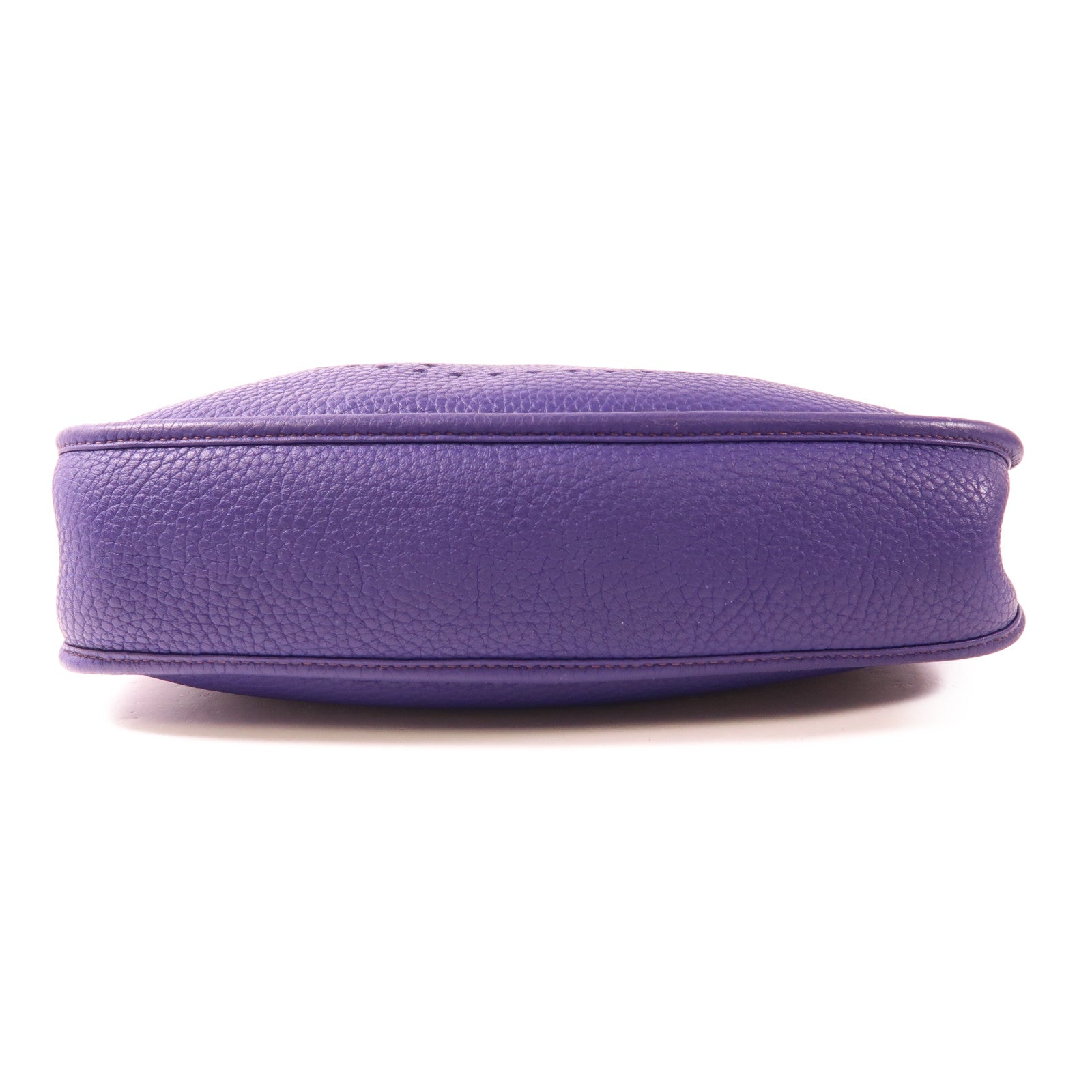 HERMES Clemence皮革Evelyne PM銀扣肩背袋Iris