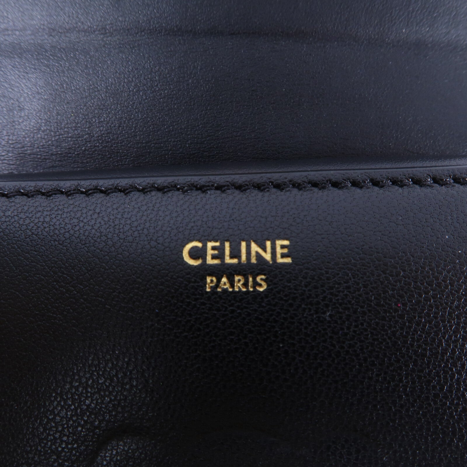 CELINE 羊皮皮革Small Flap Wallet銀包