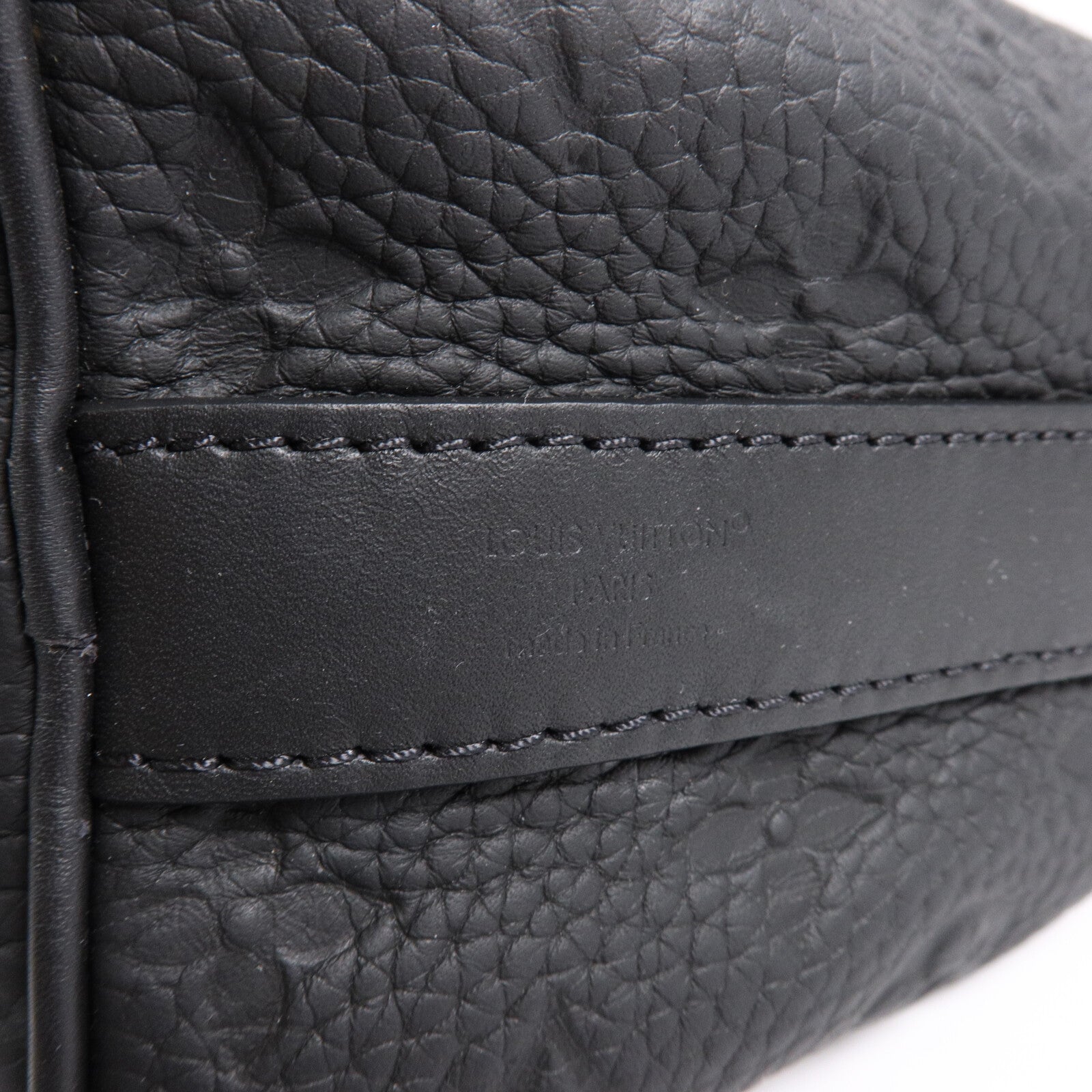 LOUIS VUITTON Monogram Taurillon Keepall Bandouliere 25手挽肩背兩用袋