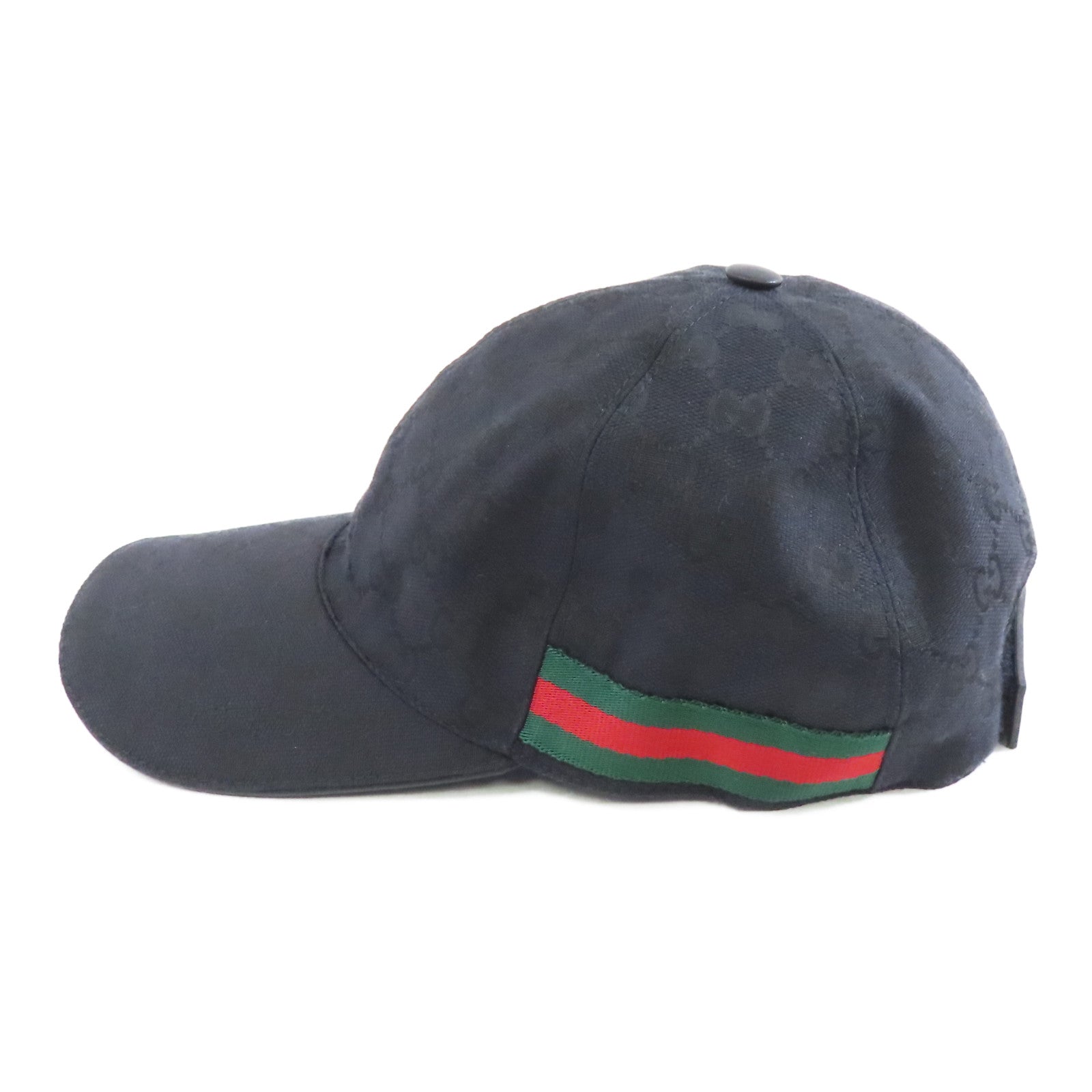 GUCCI 【激減優惠】帆布Cap帽子黑色
