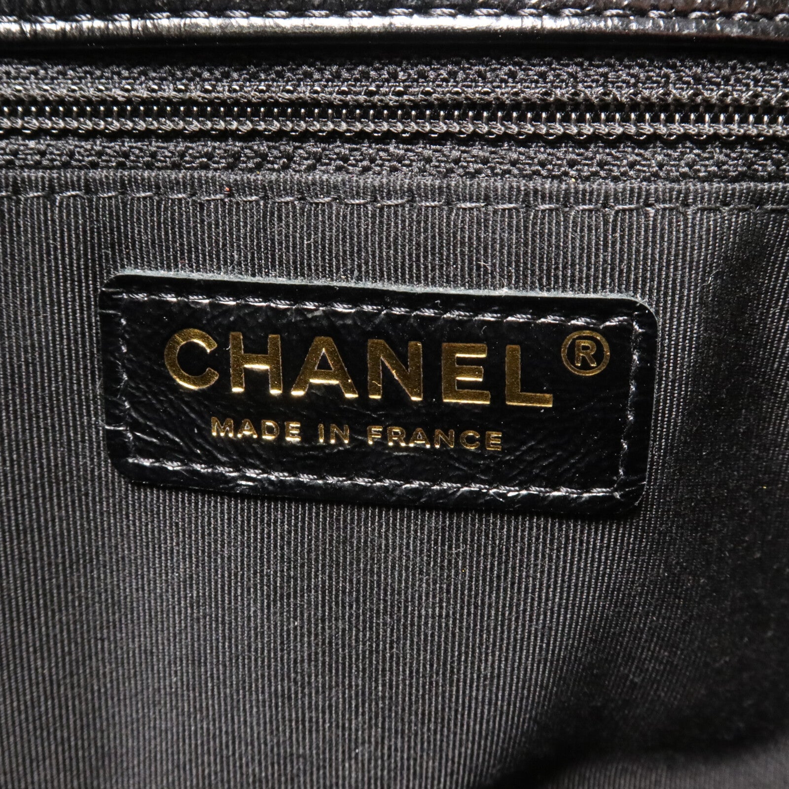 CHANEL 漆皮皮革Chain Shoulder鏈帶肩背袋