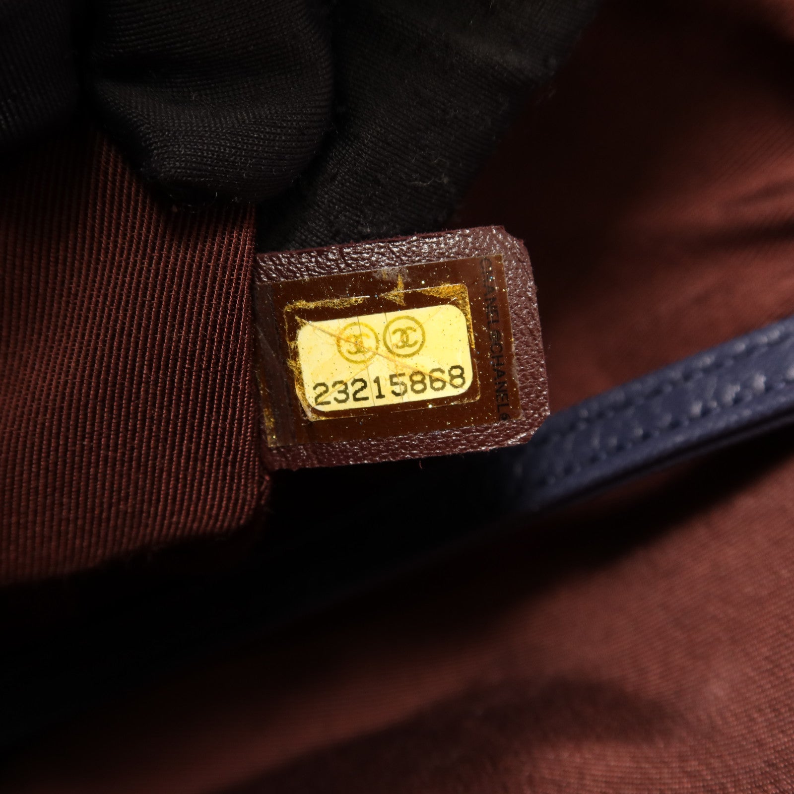 CHANEL 牛皮皮革Chain Shoulder金扣鏈帶肩背袋