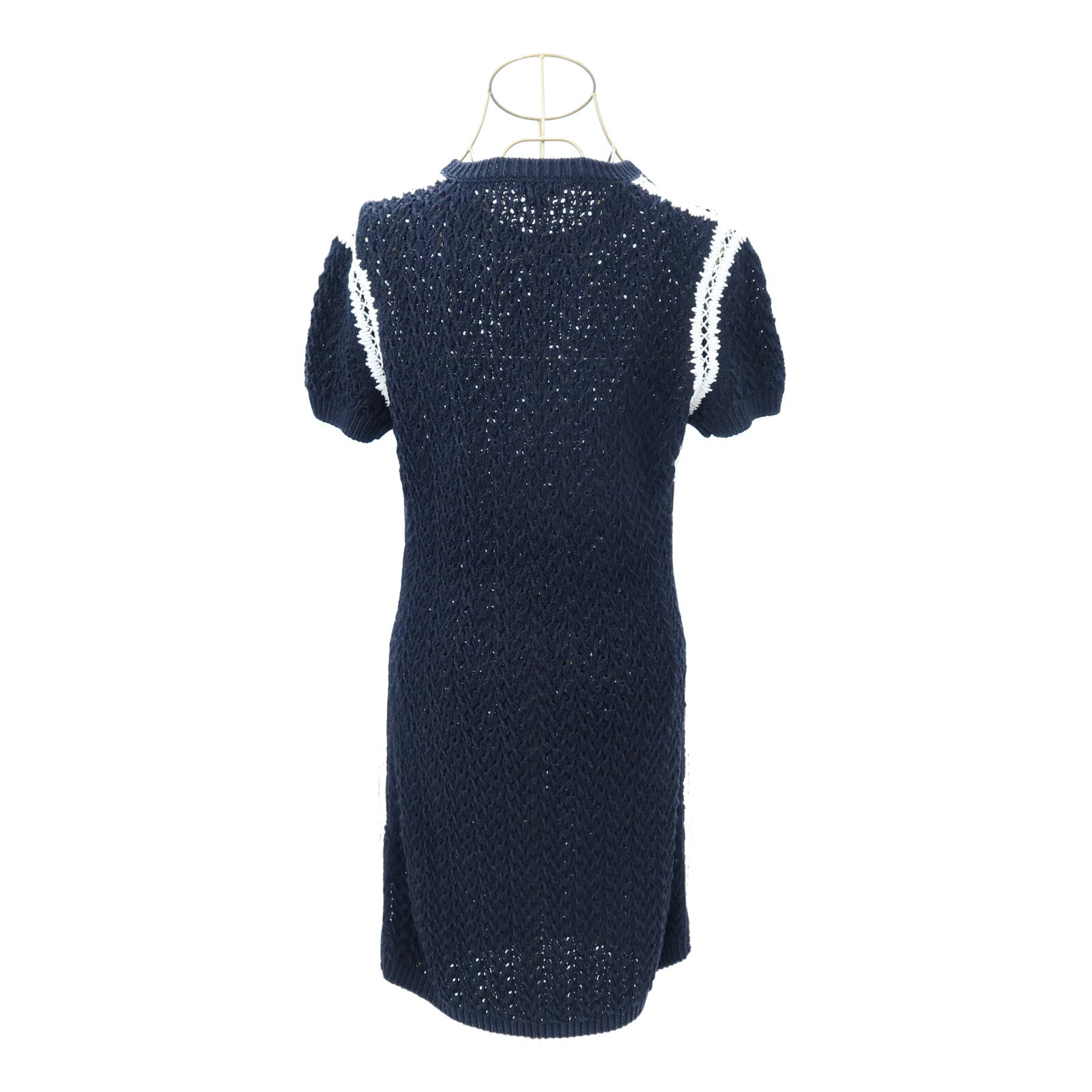 CHANEL Silk/Cotton Knit Dress連身裙