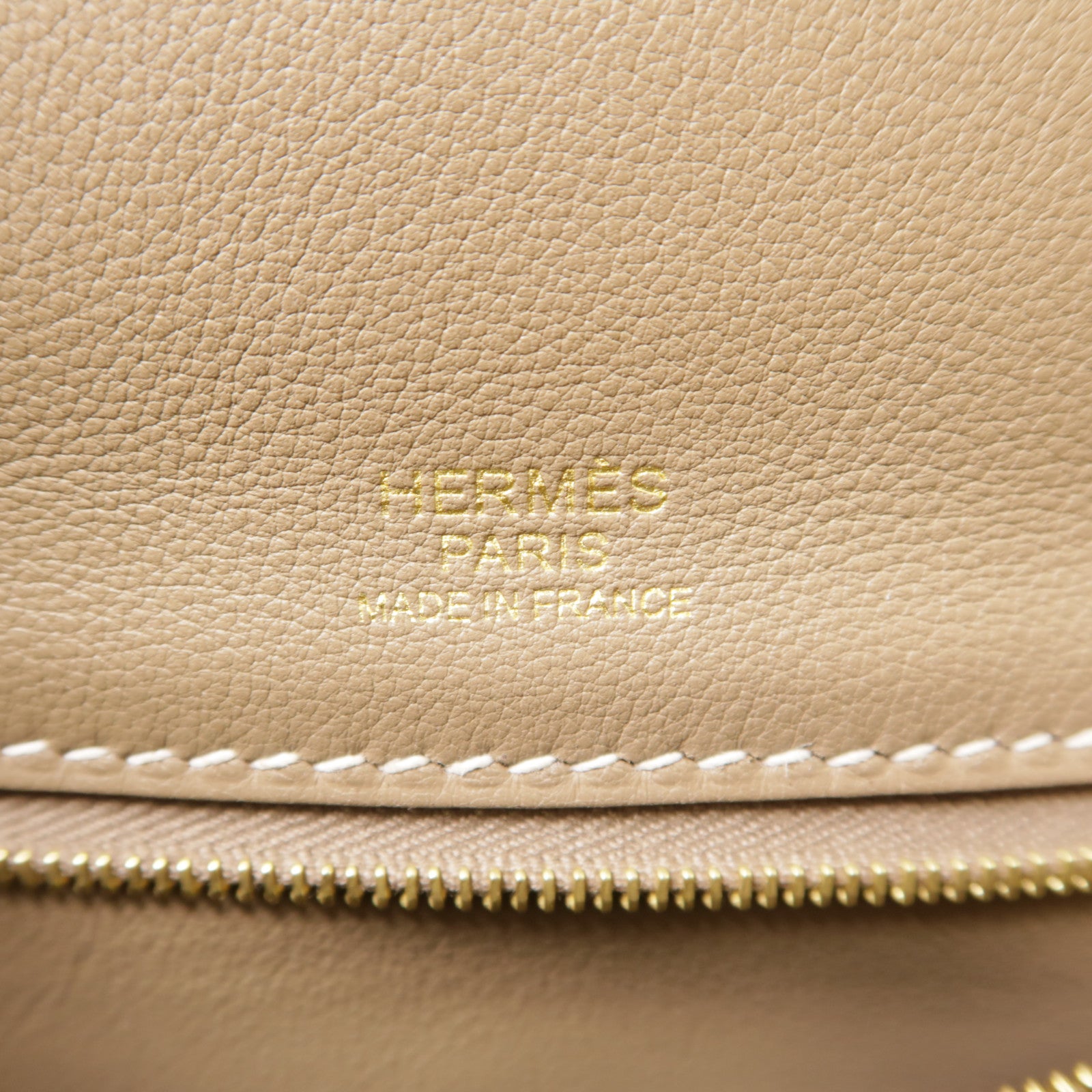 HERMES Togo皮革/Swift皮革24/24 29cm金扣手挽肩背兩用袋大象灰色