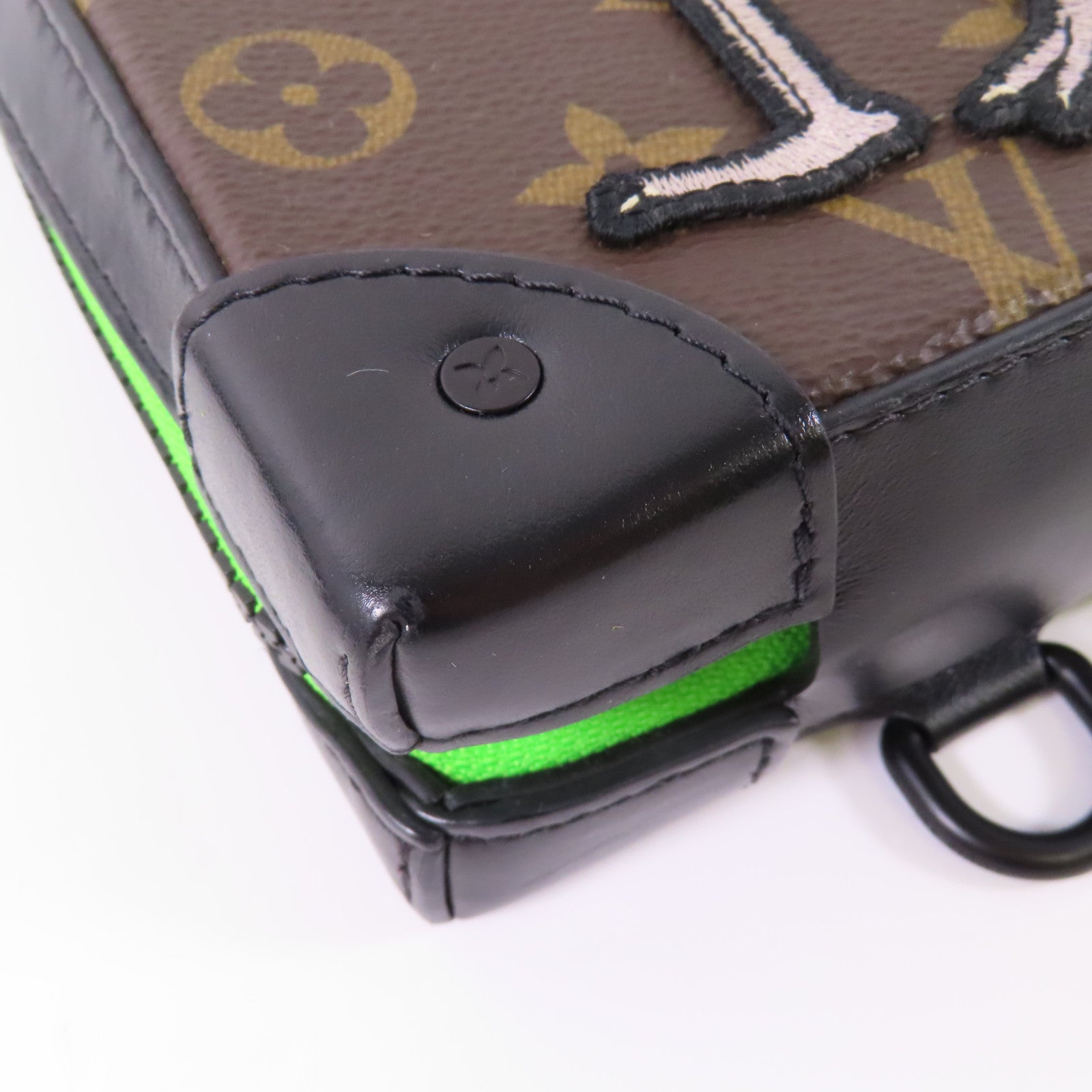 LOUIS VUITTON LV GHW Soft Trunk Phone Box Shoulder Bag M80144 Monogram Brown