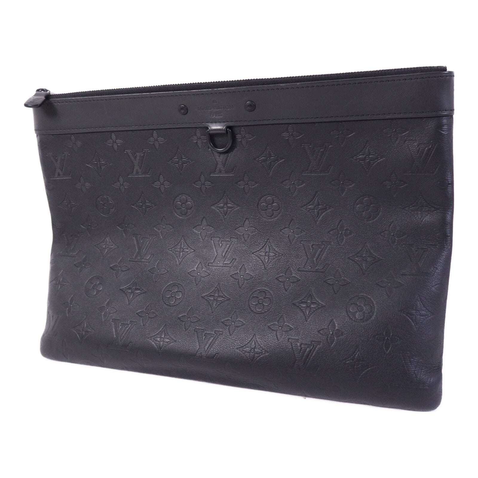 LOUIS VUITTON Monogram Shadow Pochette Discovery手拿包