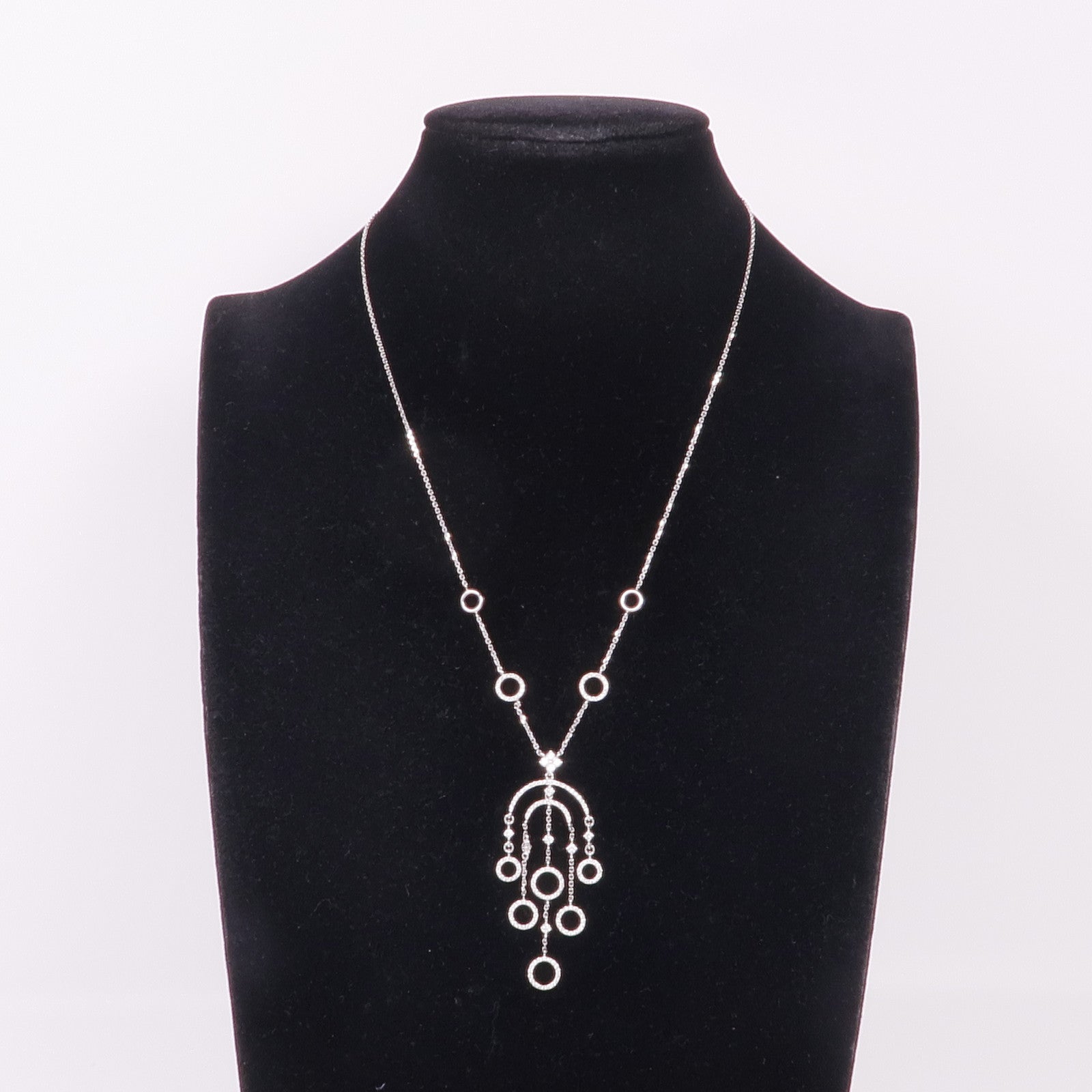 JEWELRY 18K白金Diamond Necklace鑽石項鍊