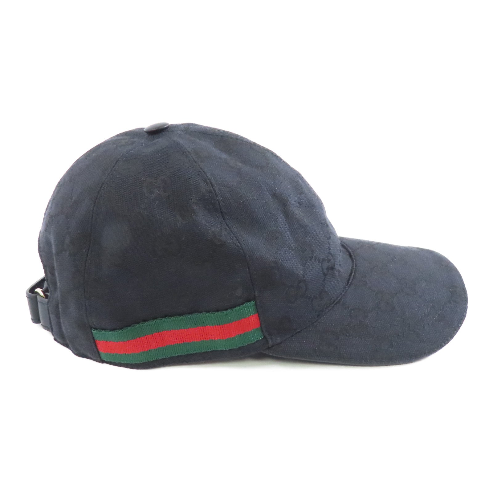 GUCCI 【激減優惠】帆布Cap帽子黑色