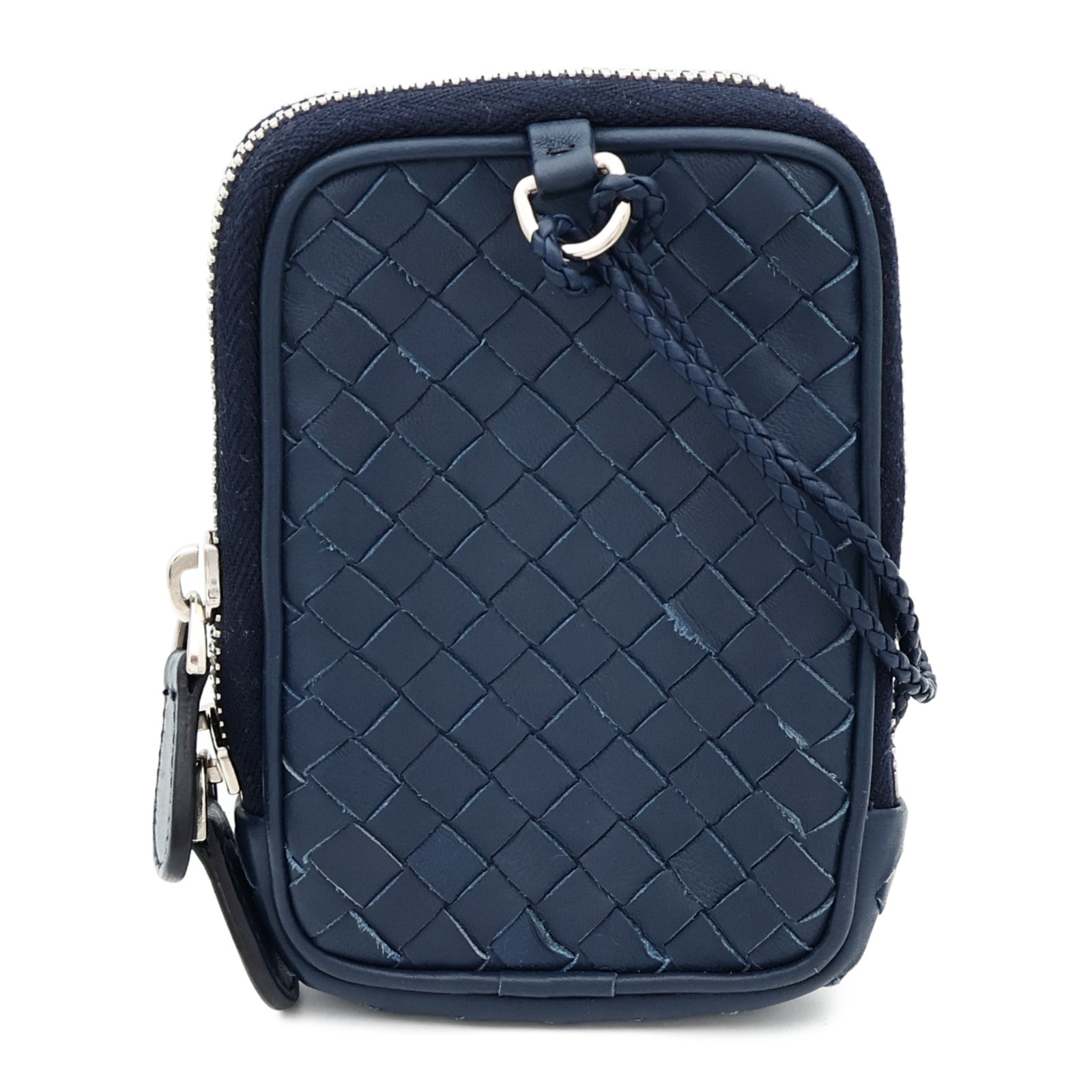 BOTTEGA VENETA 羊皮皮革Zip Strap Pouch小袋