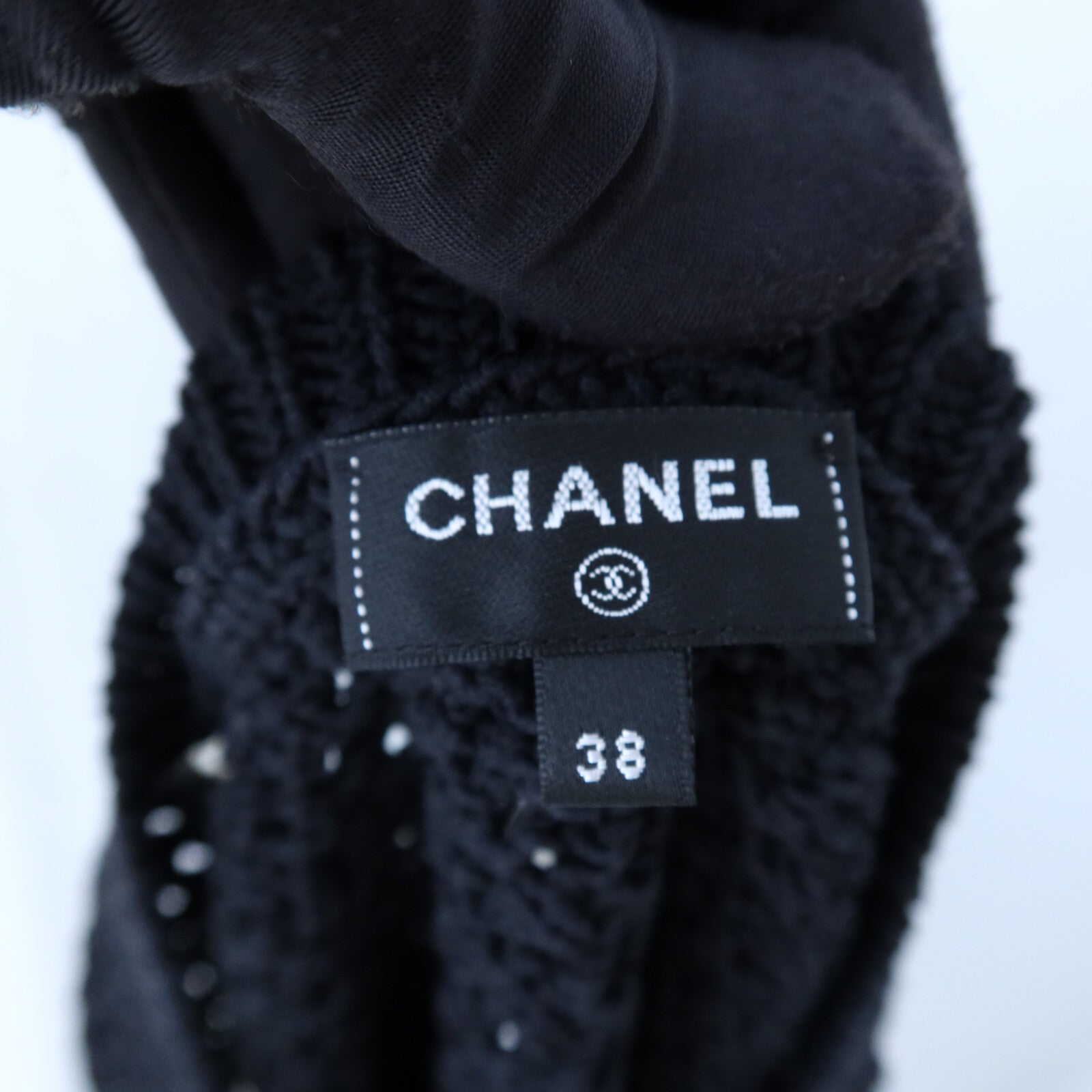 CHANEL Silk/Cotton Knit Dress連身裙