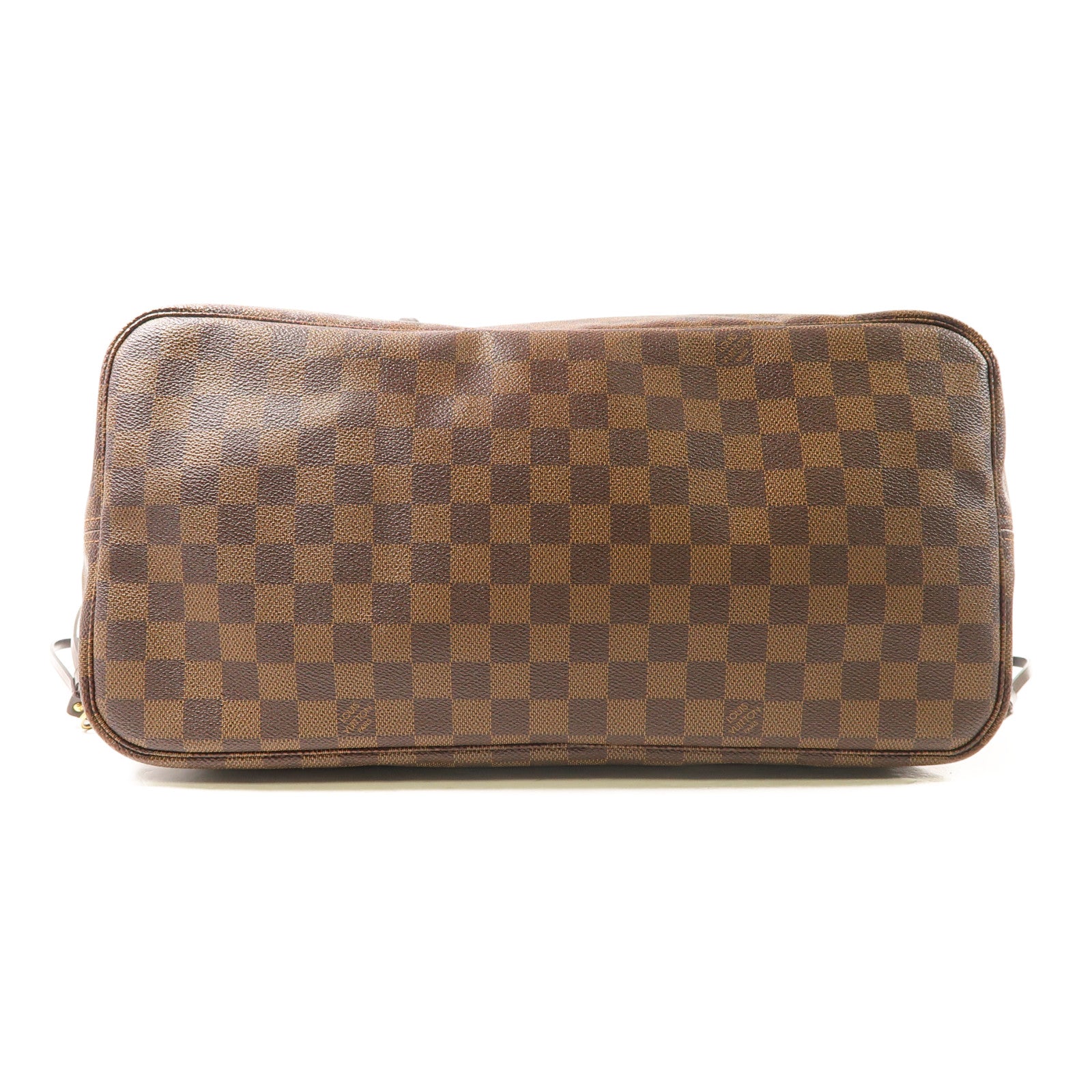 LOUIS VUITTON (PRICE DOWN) LV GHW Neverfull GM Shoulder Bag N51106 Damier Ebene Brown