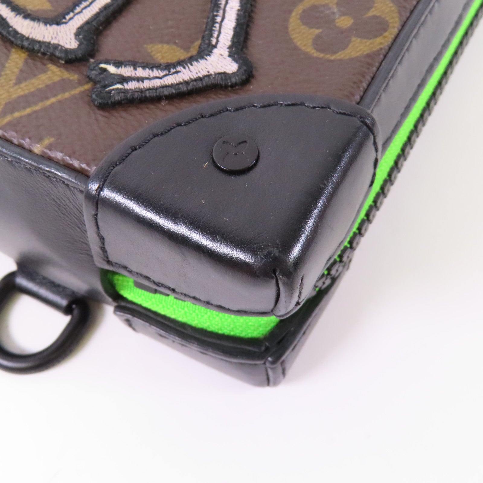 LOUIS VUITTON LV GHW Soft Trunk Phone Box Shoulder Bag M80144 Monogram Brown