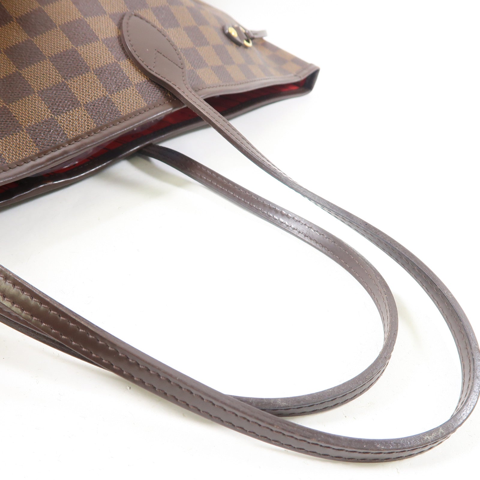 LOUIS VUITTON (PRICE DOWN) LV GHW Neverfull GM Shoulder Bag N51106 Damier Ebene Brown
