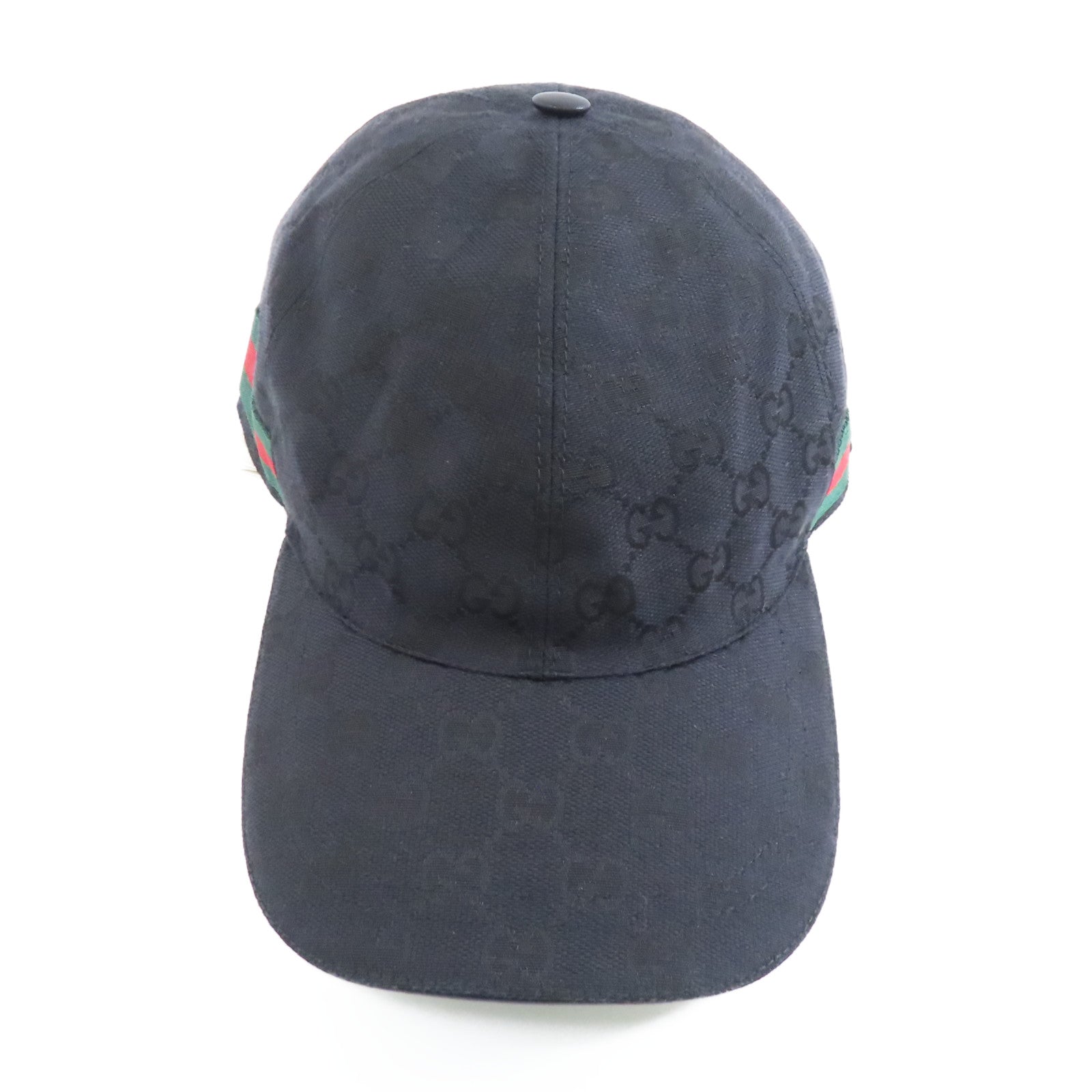 GUCCI 【激減優惠】帆布Cap帽子黑色