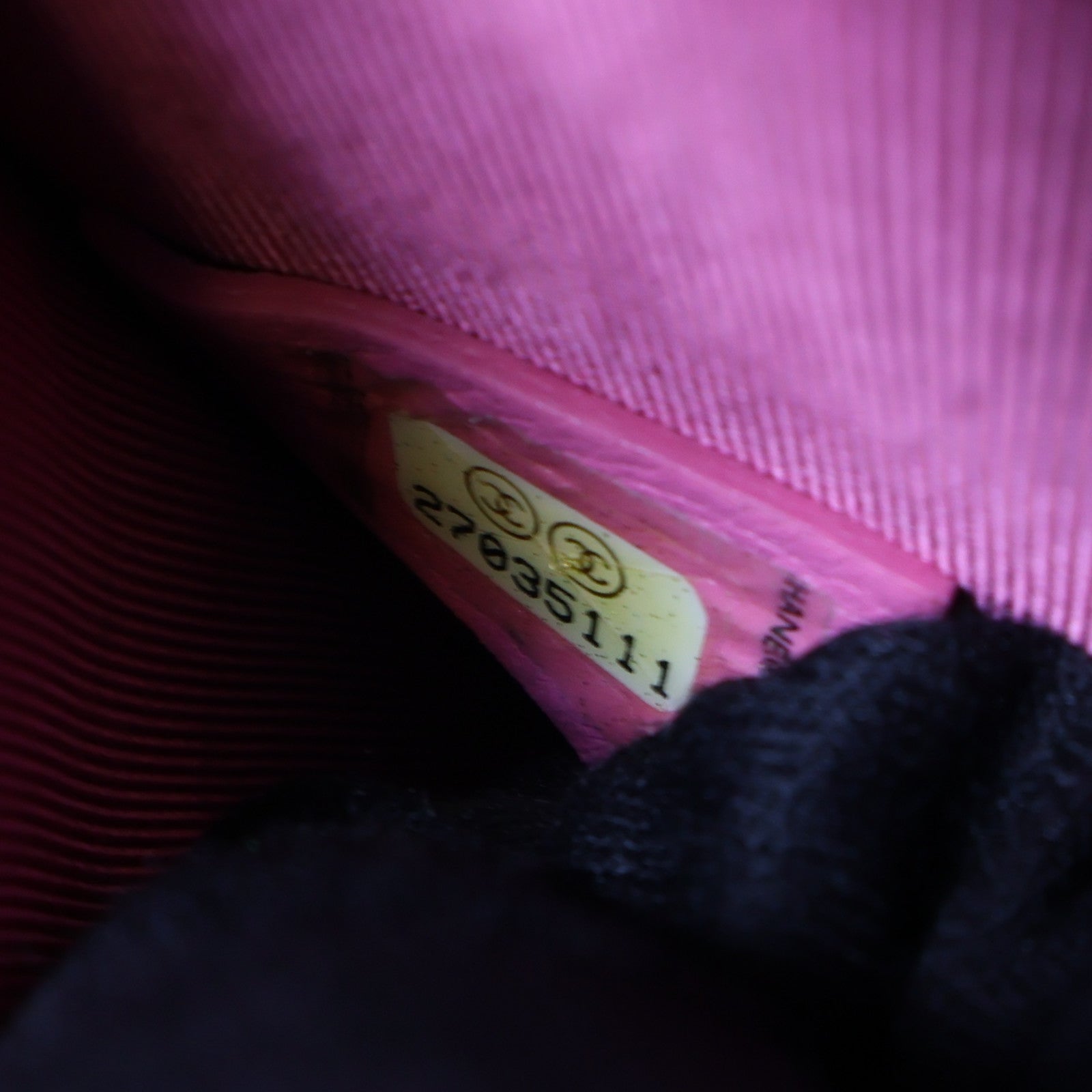 CHANEL 羊皮皮革Le Boy金扣肩背袋粉紅色