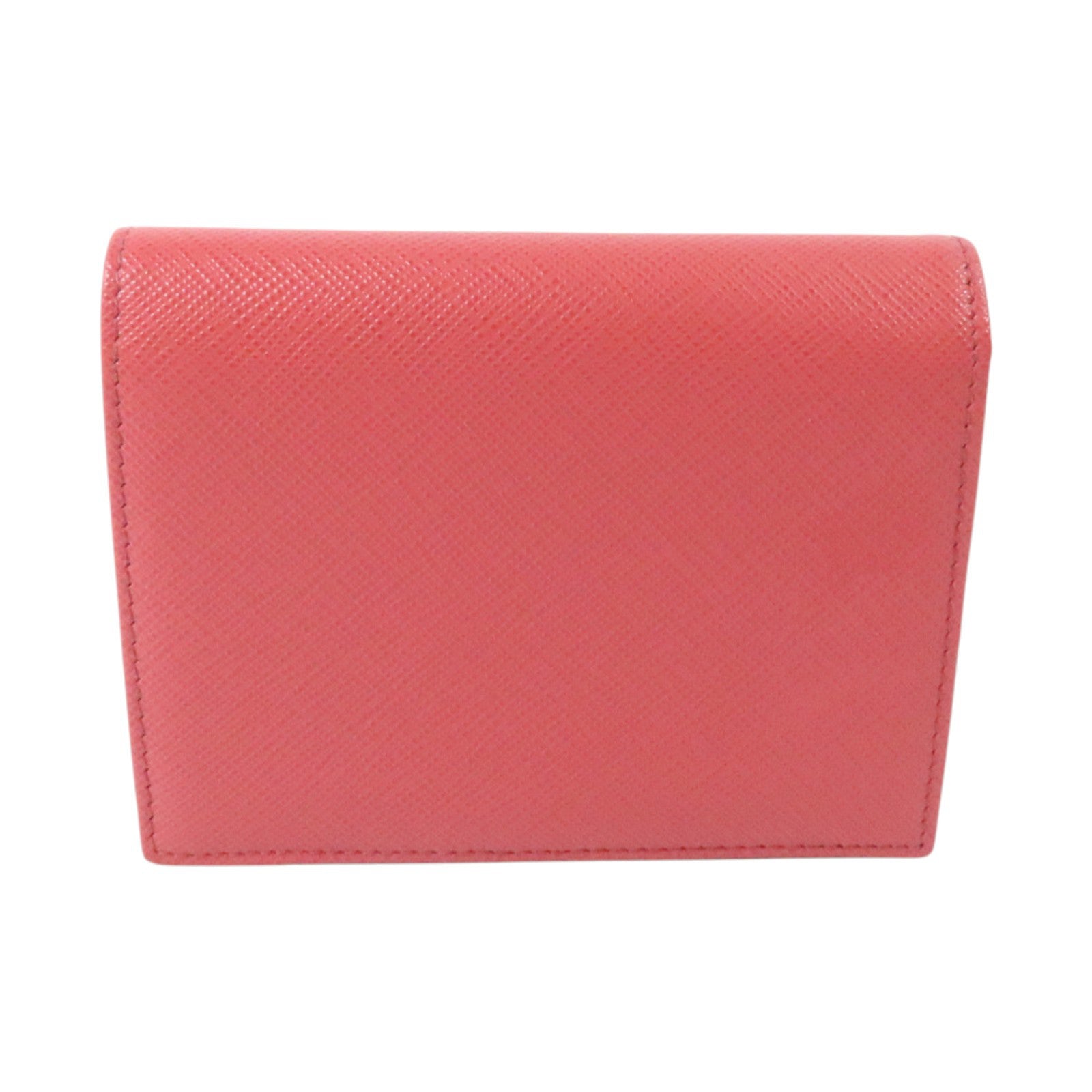 PRADA Saffiano皮革Wallet金扣錢包