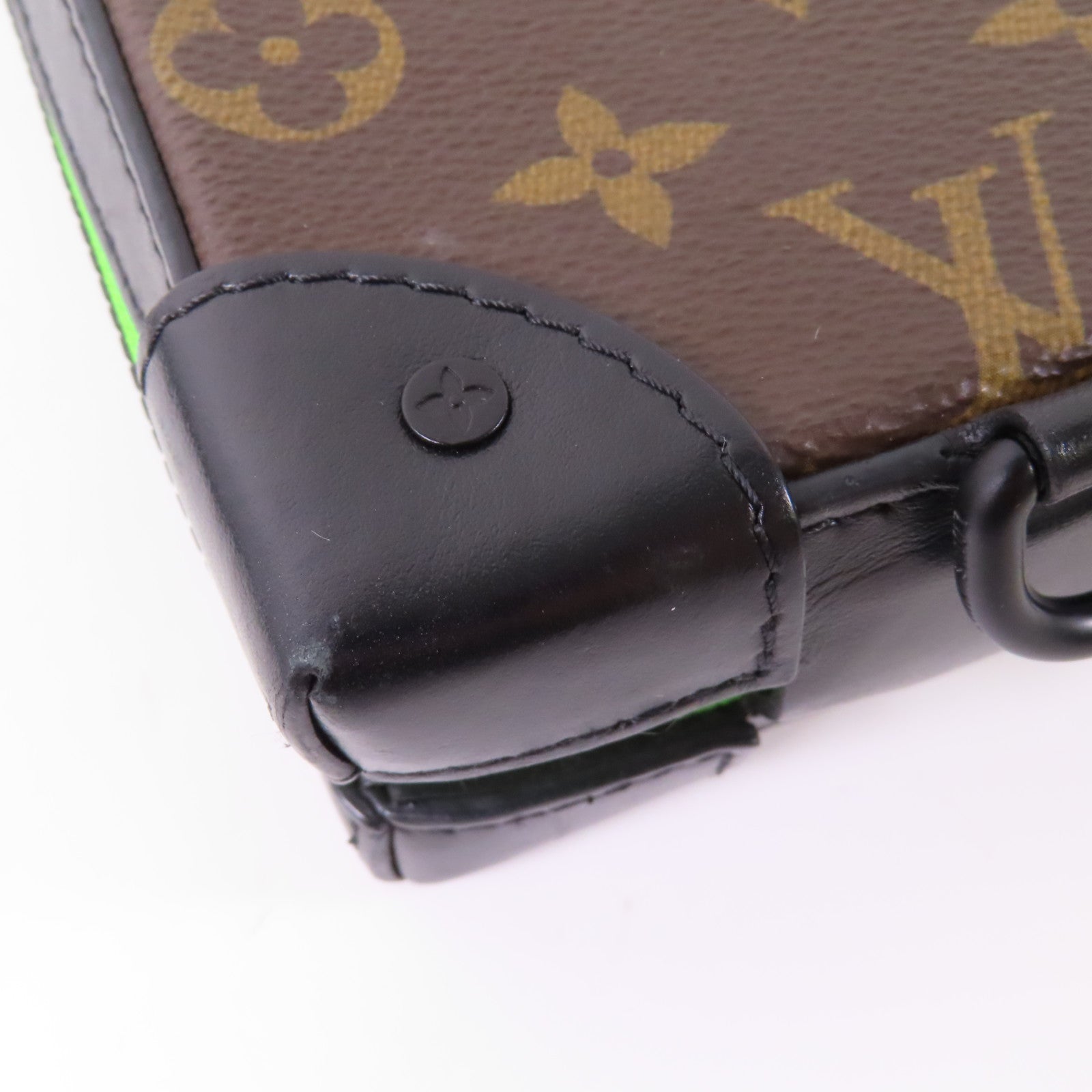 LOUIS VUITTON LV GHW Soft Trunk Phone Box Shoulder Bag M80144 Monogram Brown