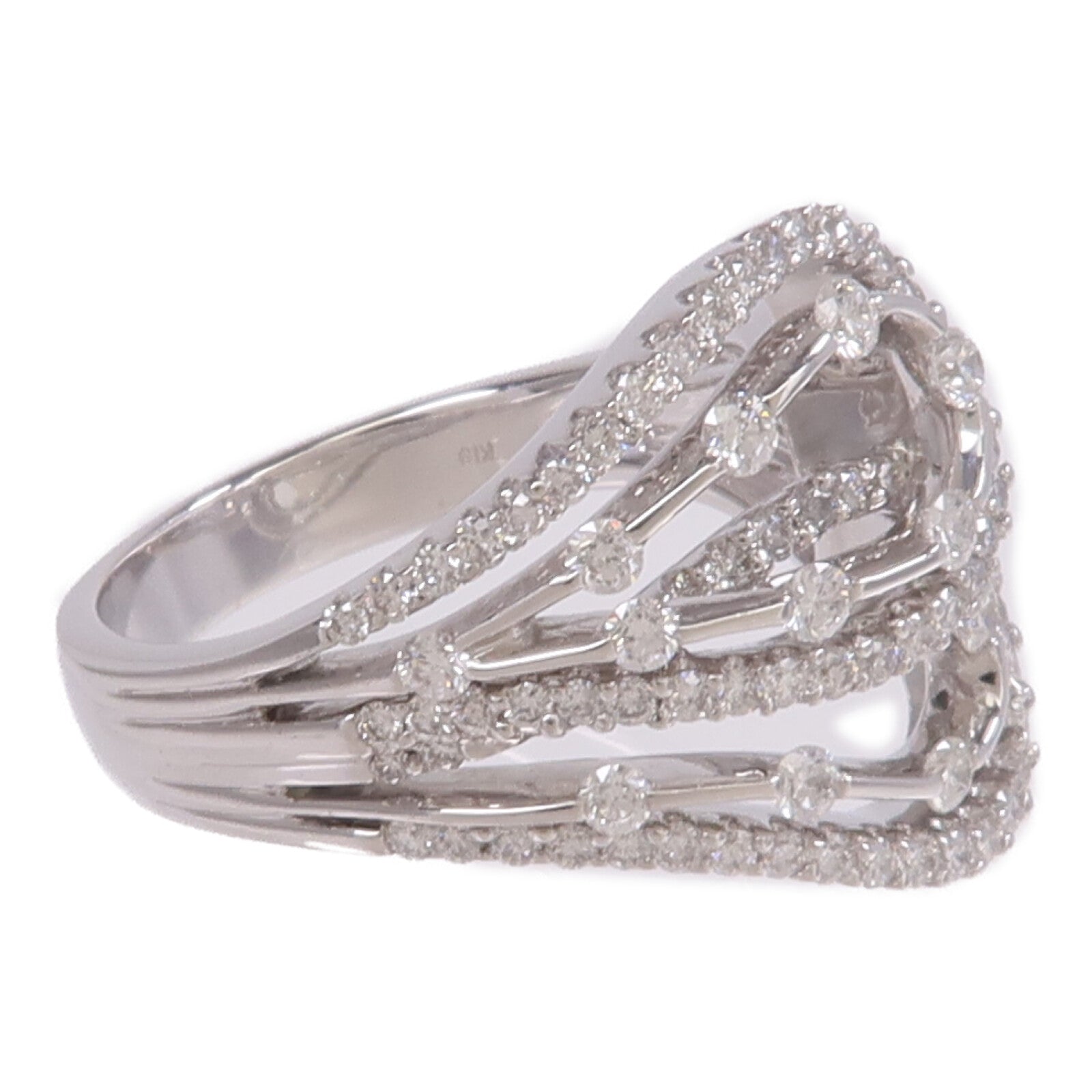JEWELRY 18K白金Diamond Ring鑽石戒指