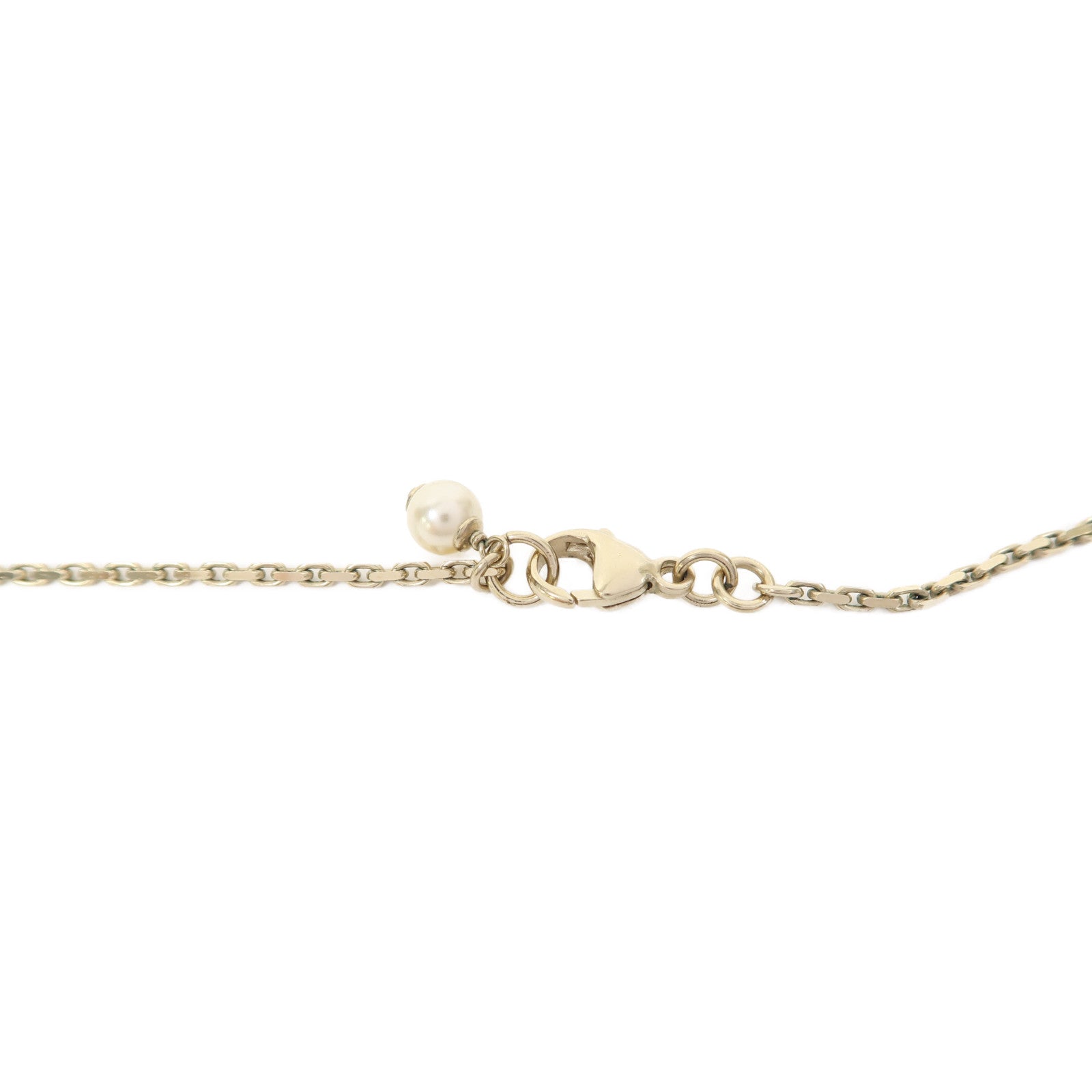 CHANEL 【激減優惠】金屬Necklace項鍊銀色
