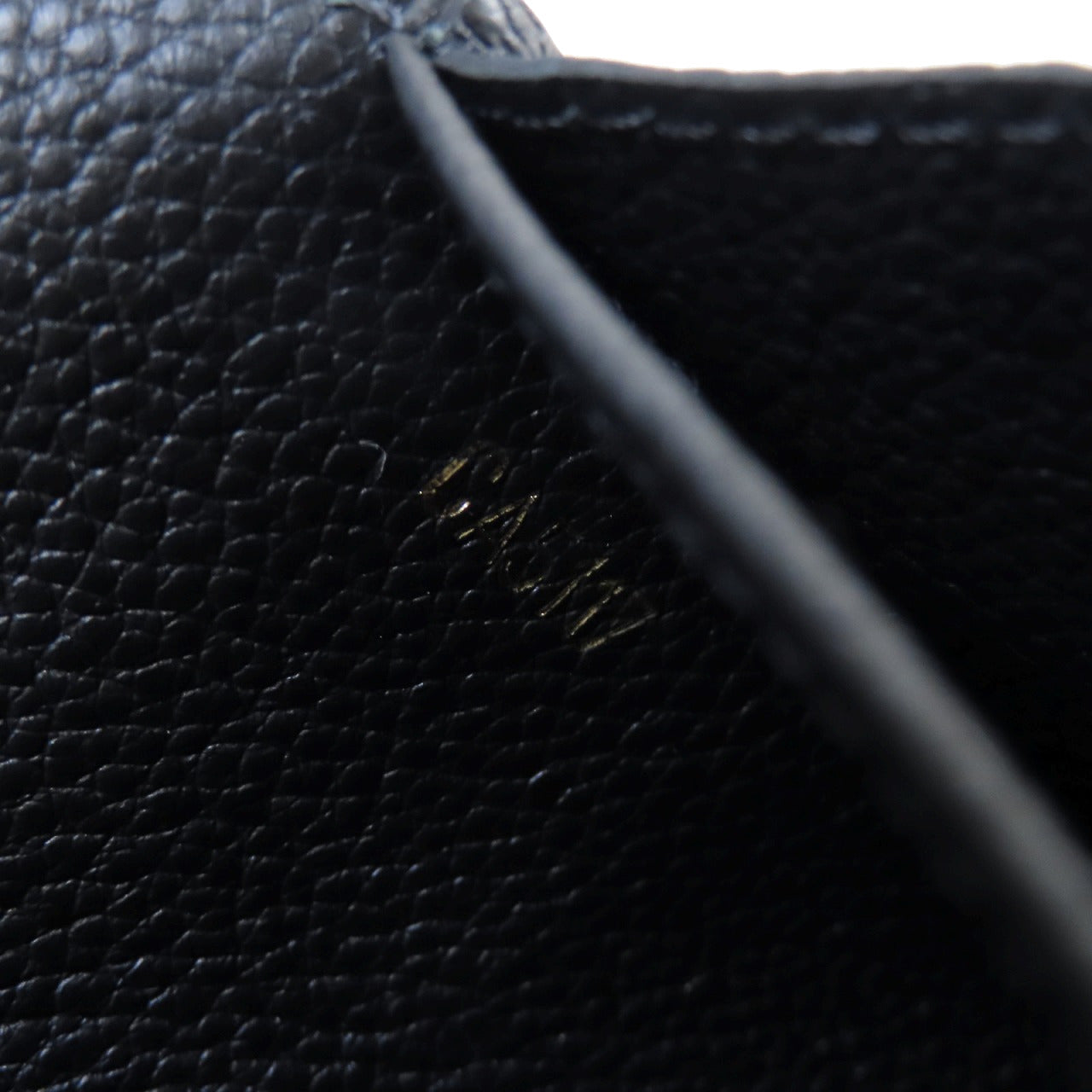 LOUIS VUITTON Monogram Empreinte Sarah Continental Long Wallet金扣長錢包黑色