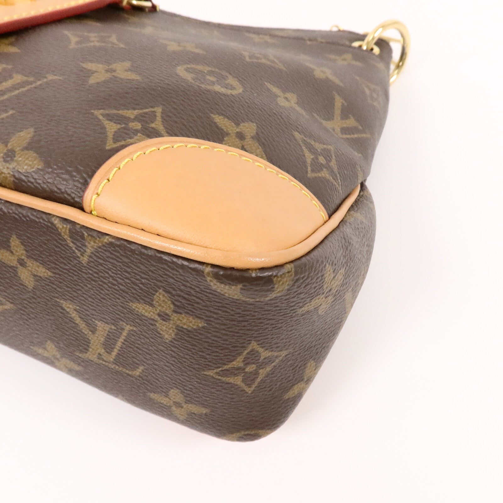 LOUIS VUITTON Monogram Odeon PM金扣肩背袋
