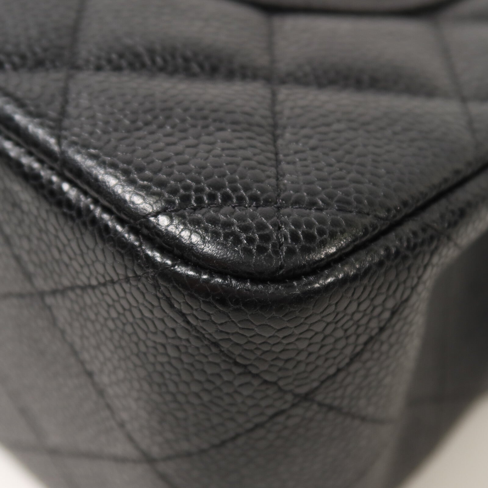 CHANEL 牛皮皮革Large Classic鏈帶肩背袋