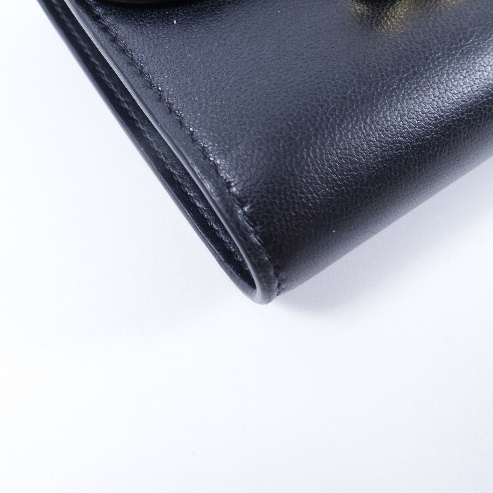 CELINE 羊皮皮革Small Flap Wallet銀包