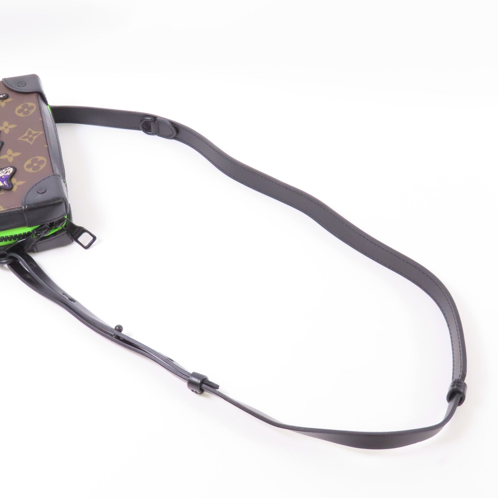 LOUIS VUITTON LV GHW Soft Trunk Phone Box Shoulder Bag M80144 Monogram Brown