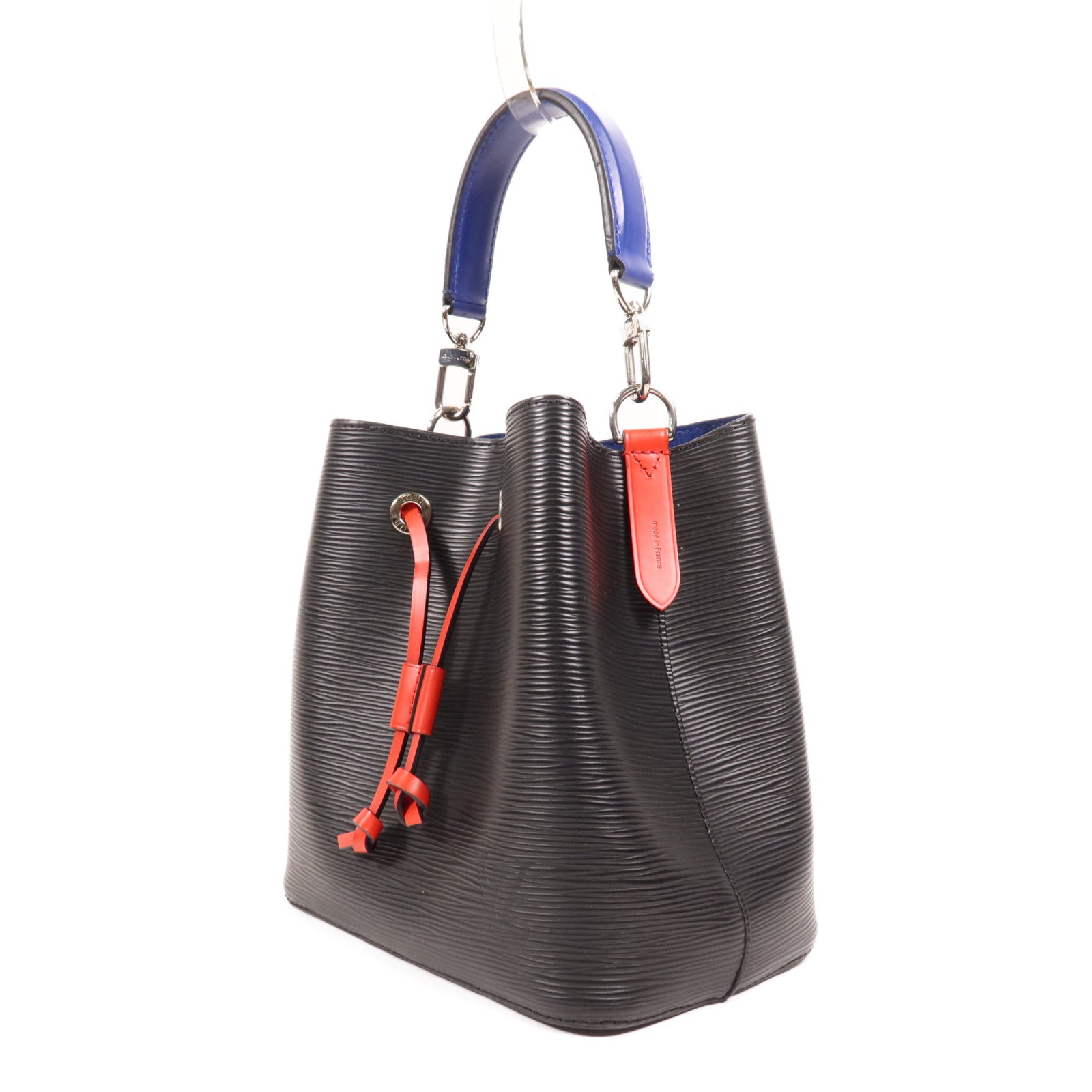 LOUIS VUITTON Epi Neo Noe BB銀扣手挽肩背兩用袋