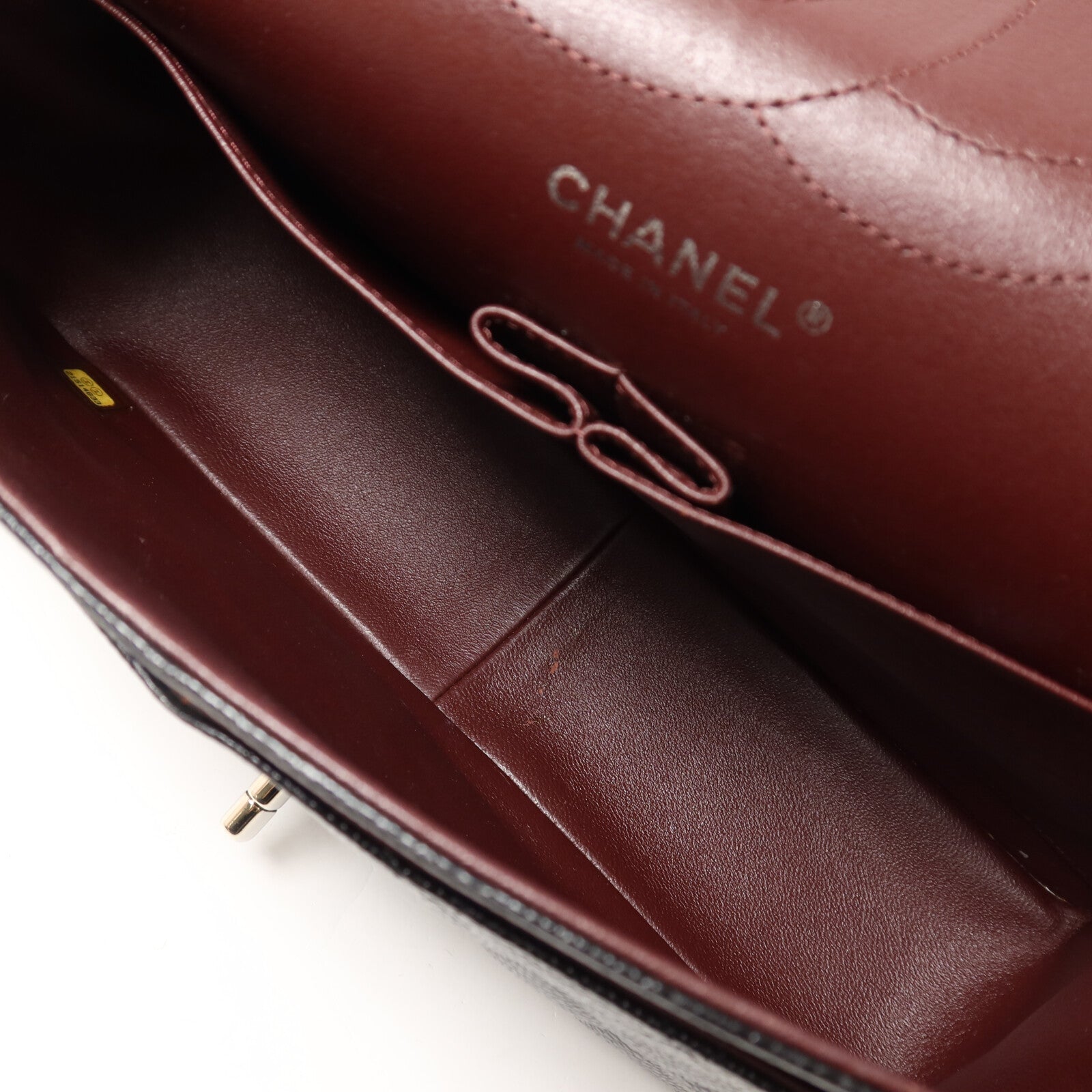 CHANEL 牛皮皮革Large Classic鏈帶肩背袋