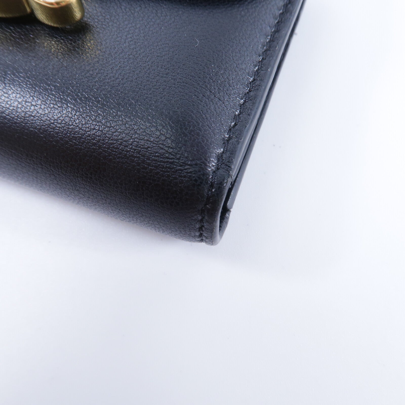 CELINE 羊皮皮革Small Flap Wallet銀包