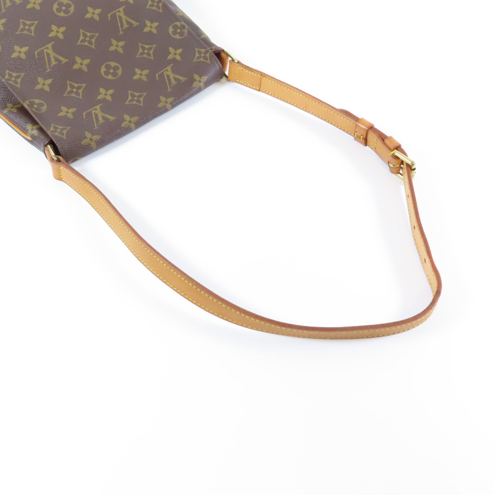 LOUIS VUITTON 【激減優惠】Monogram Musette Salsa金扣肩背袋啡色