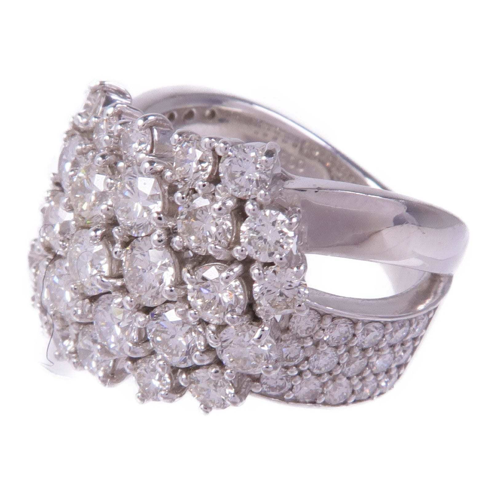 JEWELRY 【激減優惠】PT900鉑金Diamond Ring鑽石戒指US#6