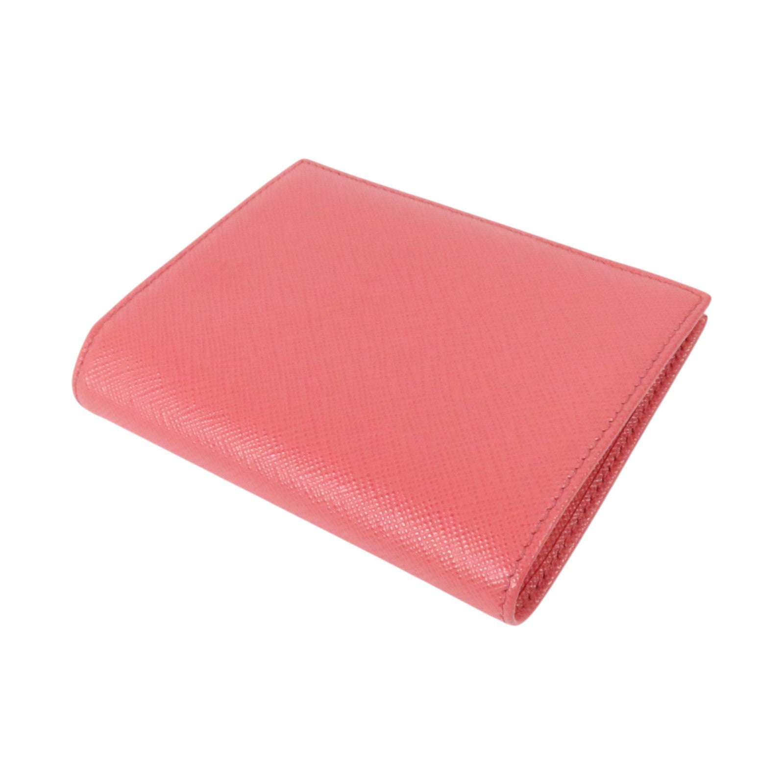 PRADA Saffiano皮革Wallet金扣錢包