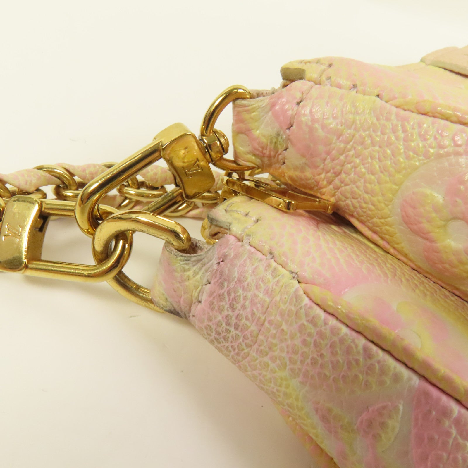 LOUIS VUITTON Monogram Empreinte Multi Pochette Accessoires手挽肩背兩用袋