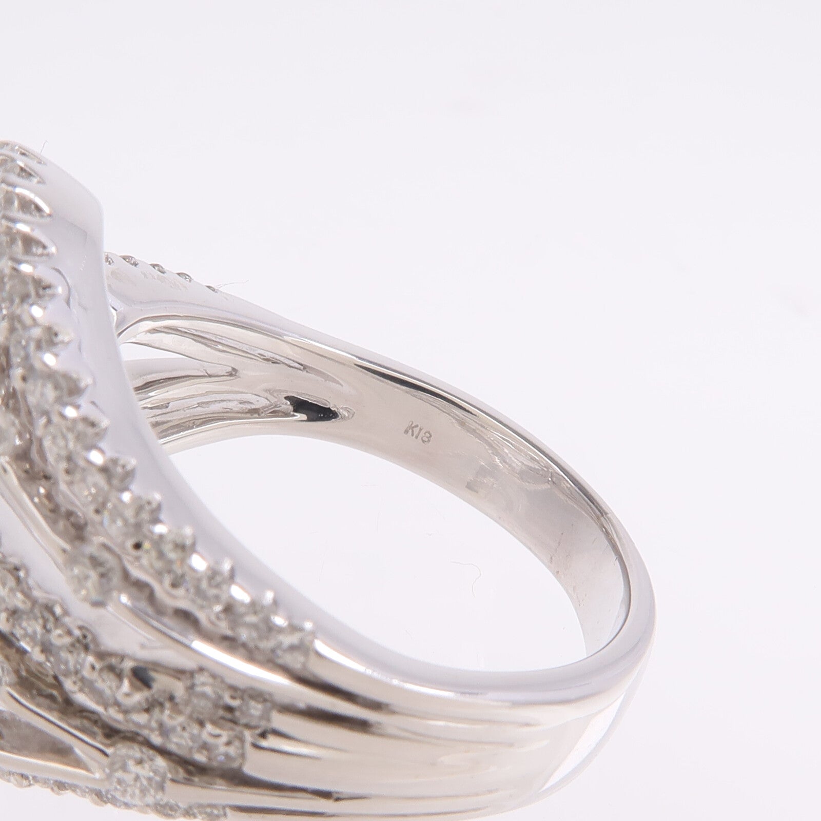 JEWELRY 18K白金Diamond Ring鑽石戒指