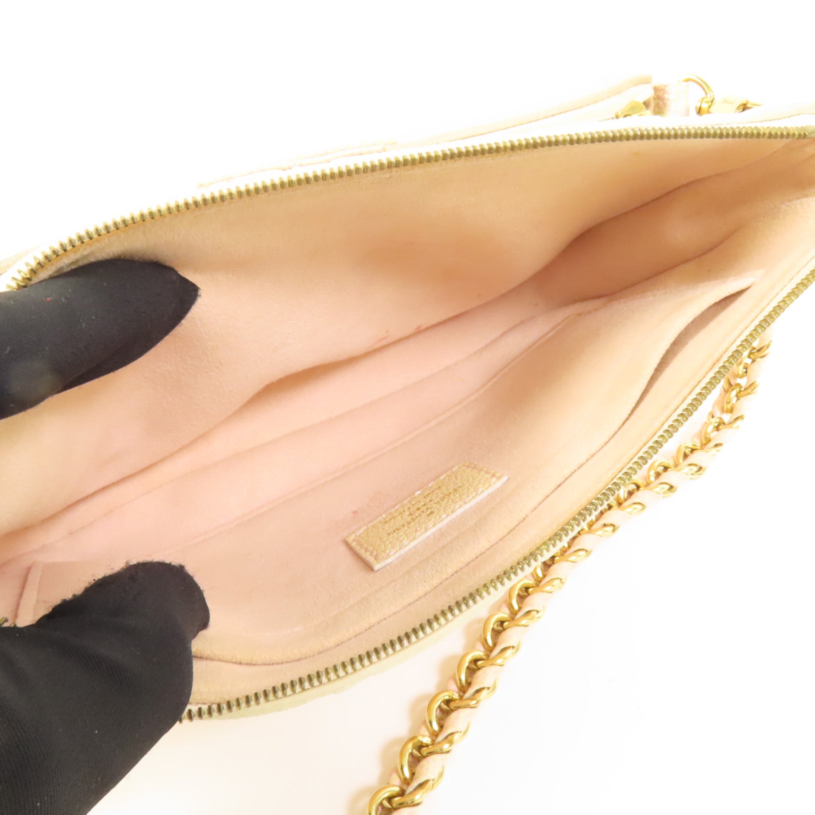 LOUIS VUITTON Monogram Empreinte Multi Pochette Accessoires手挽肩背兩用袋