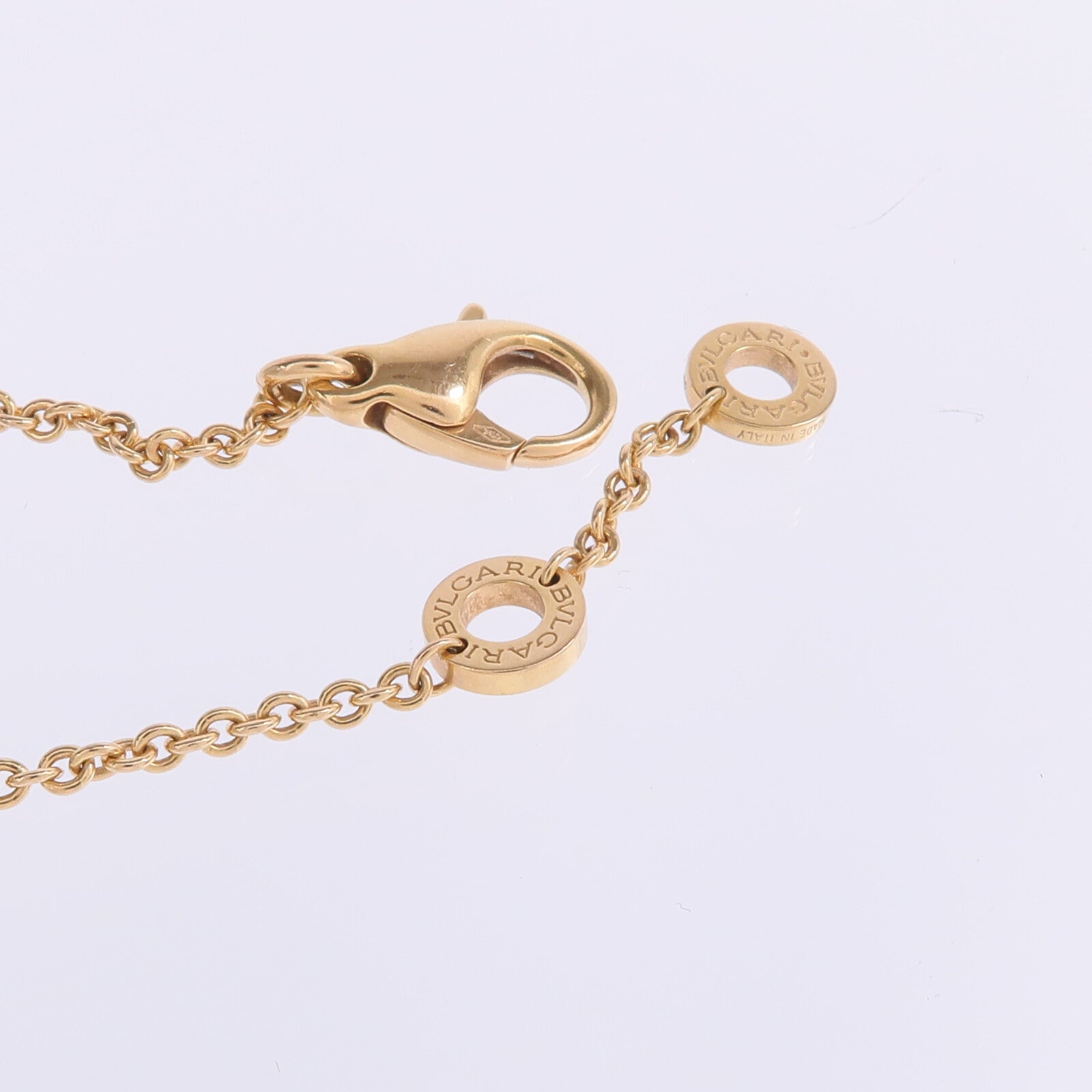 BVLGARI 18K玫瑰金/陶瓷B.zero 1 Bracelet手鏈