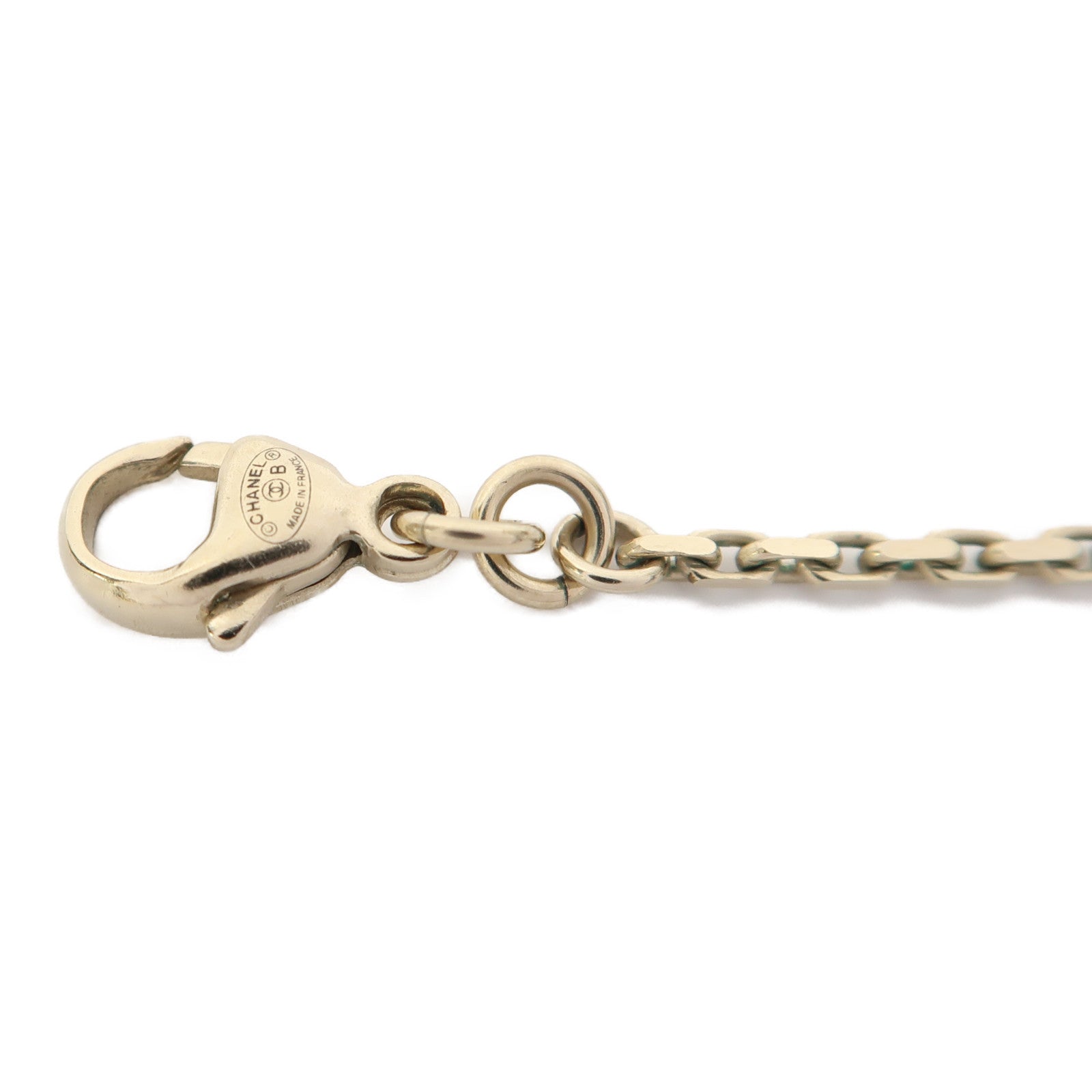 CHANEL 【激減優惠】金屬Necklace項鍊銀色