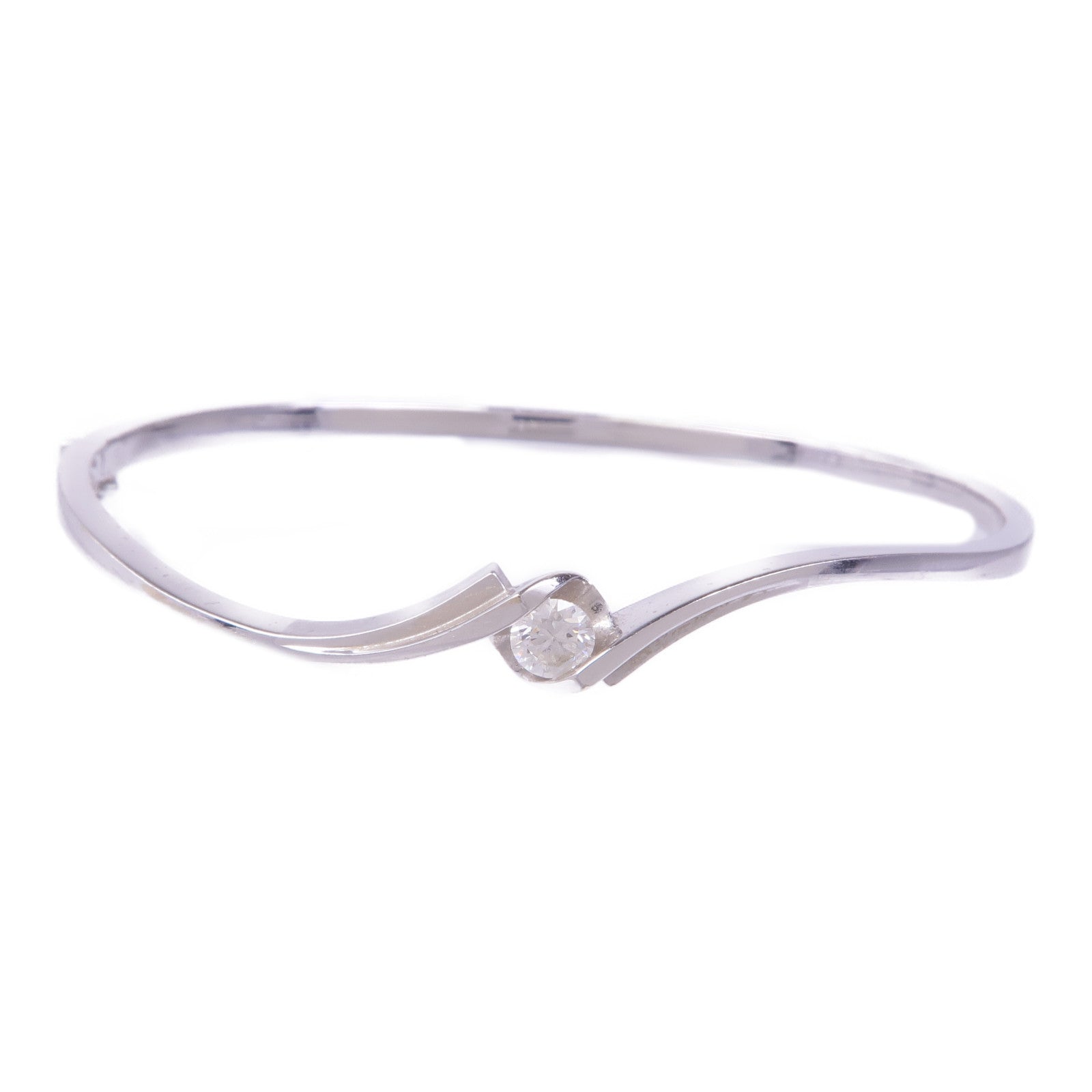 JEWELRY 18K白金Diamond Bracelet鑽石手鐲