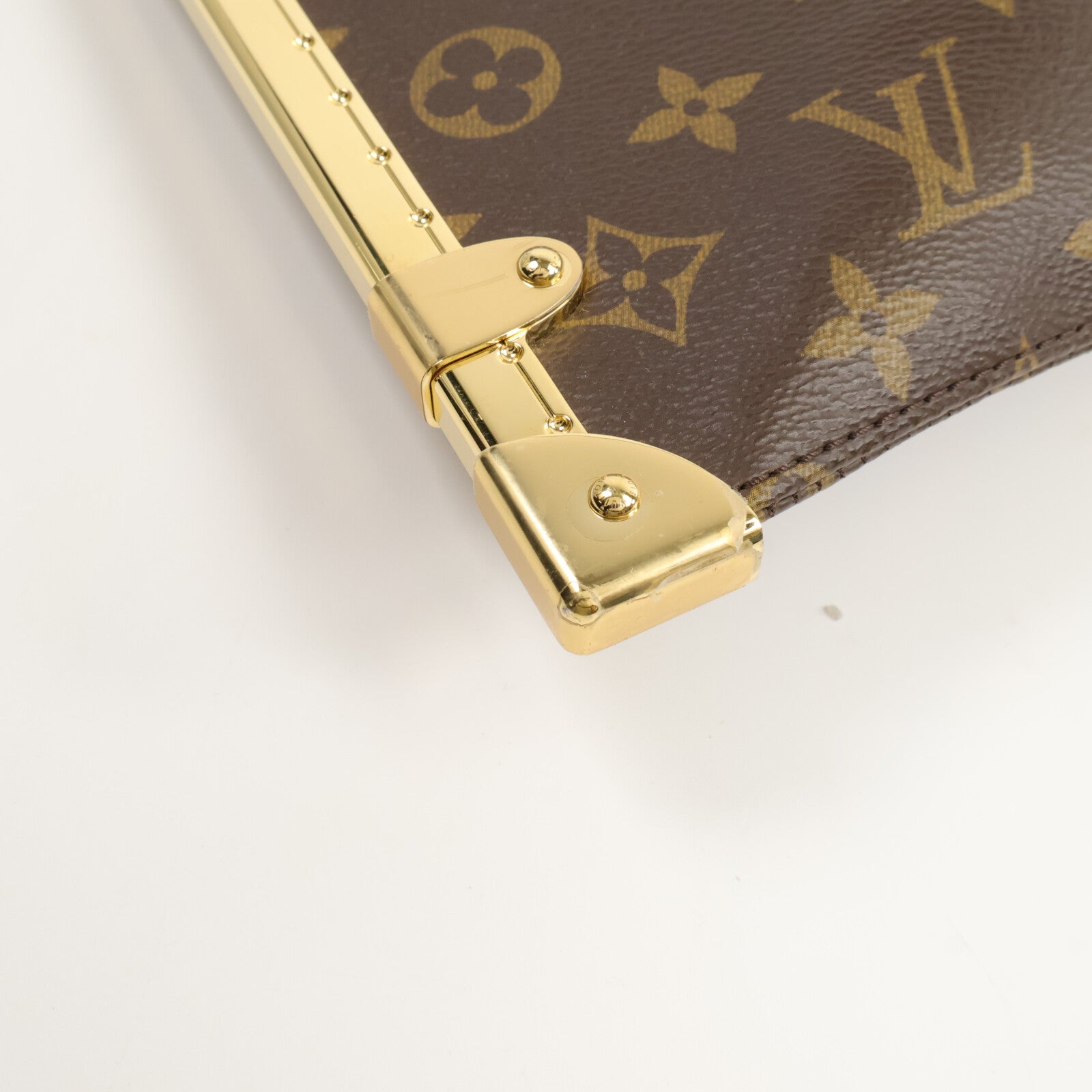 LOUIS VUITTON Monogram Lucky Trunk鏈帶肩背袋